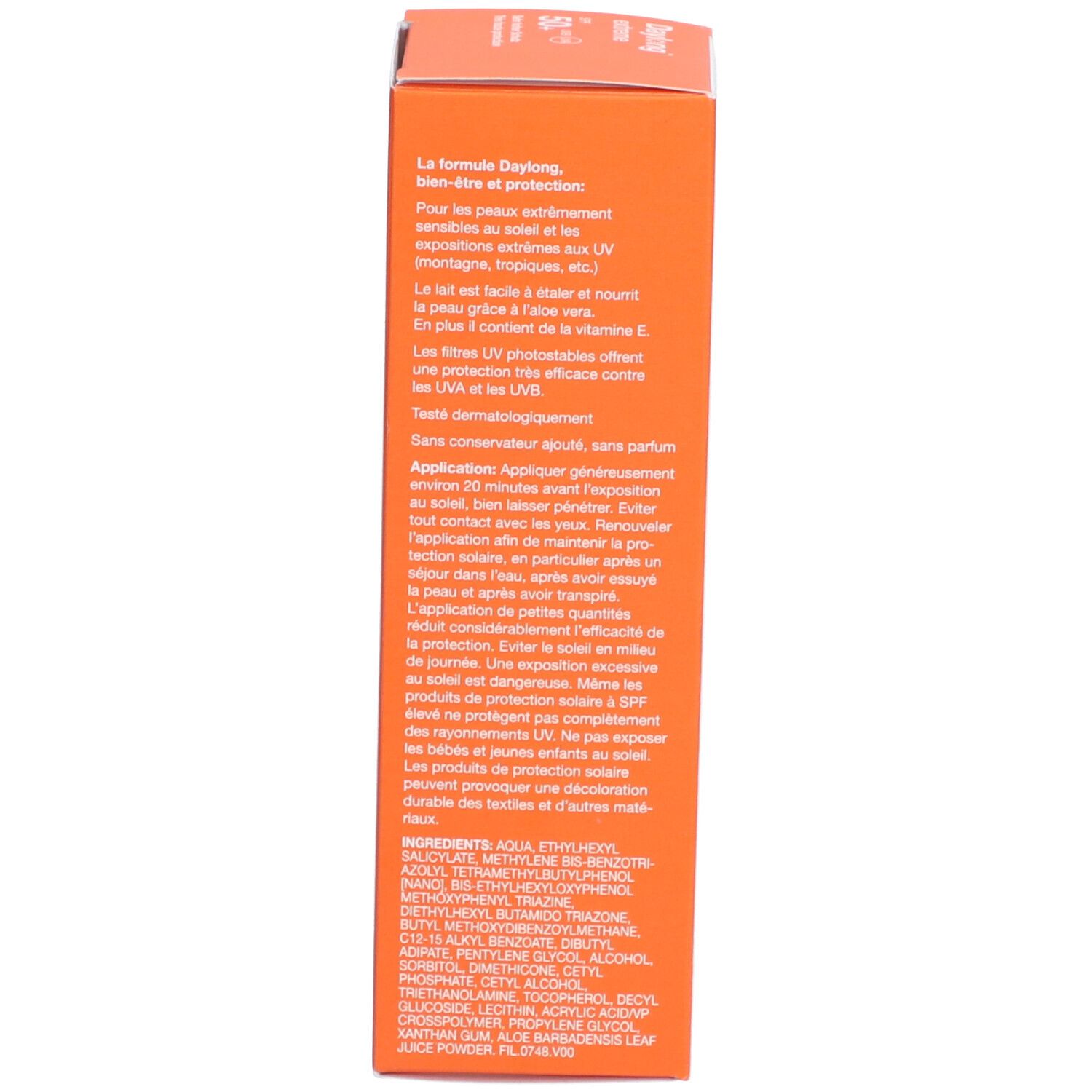 Daylong Extreme SPF 50+ Liposom Sonnenmilch