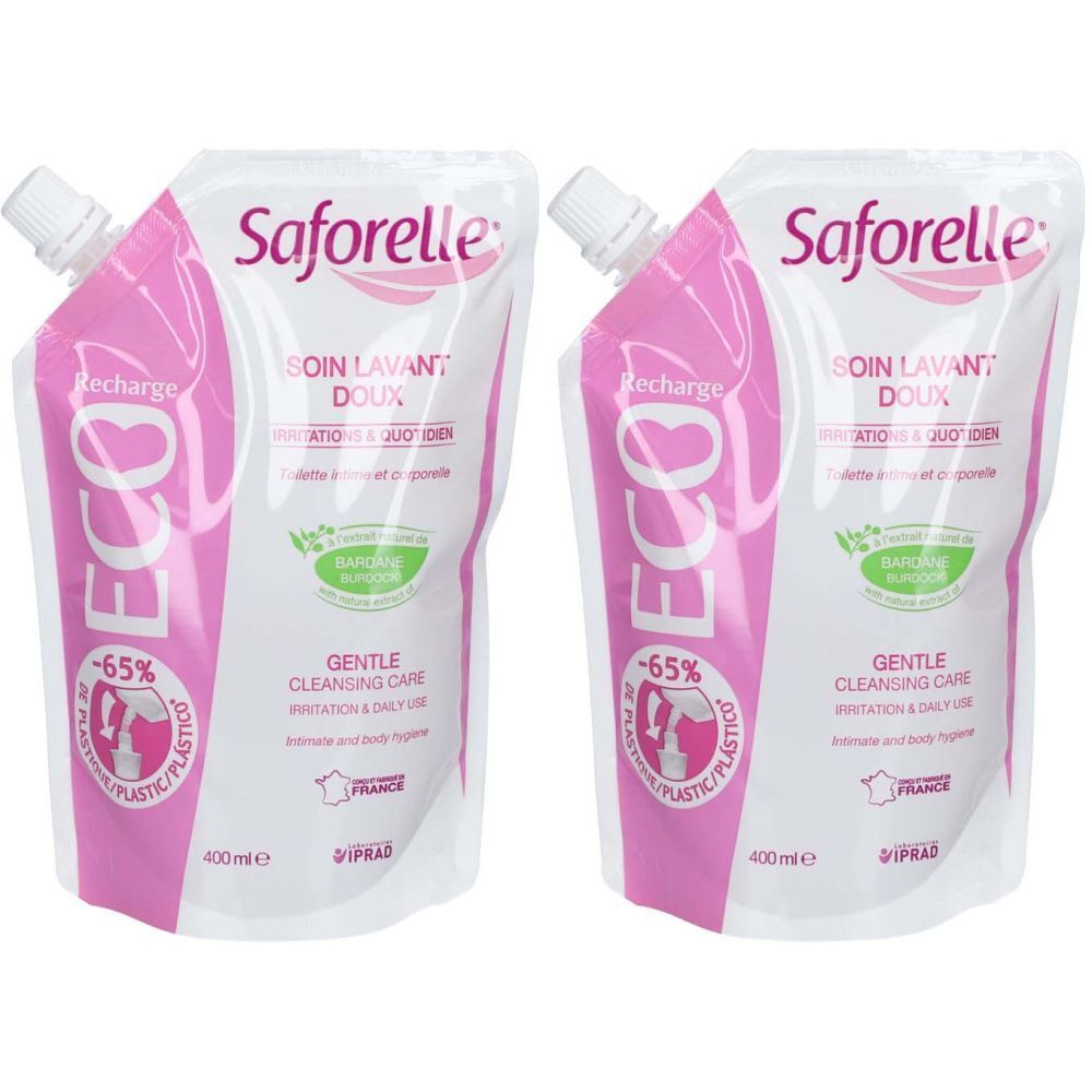 Saforelle® Soin lavant doux Eco recharge