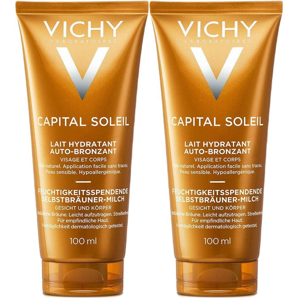 VICHY Idéal Soleil Feuchtigkeitsspendende Selbstbräunungsmilch Tube 100ml