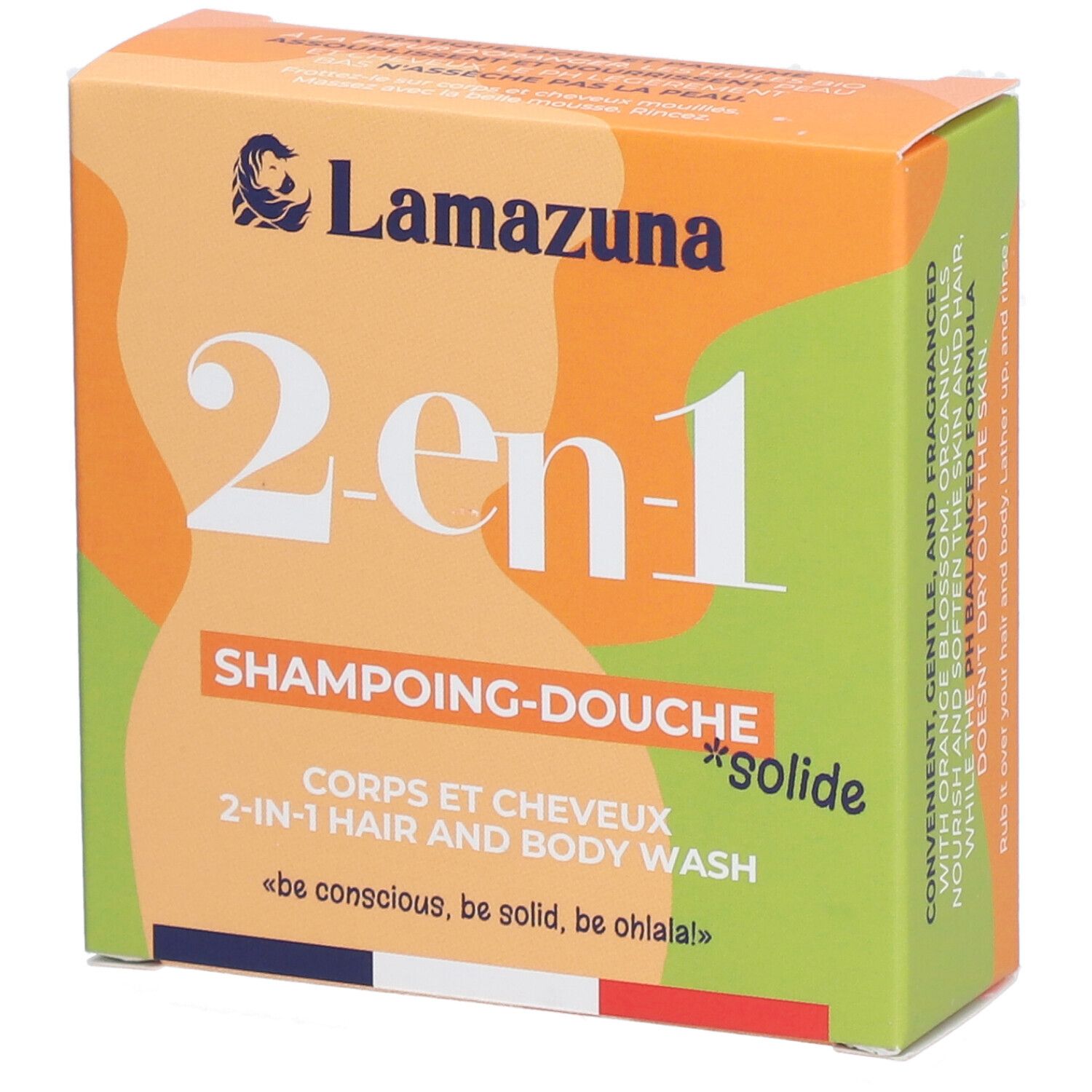 Lamazuna® 2in1 Festes Shampoo & Duschgel