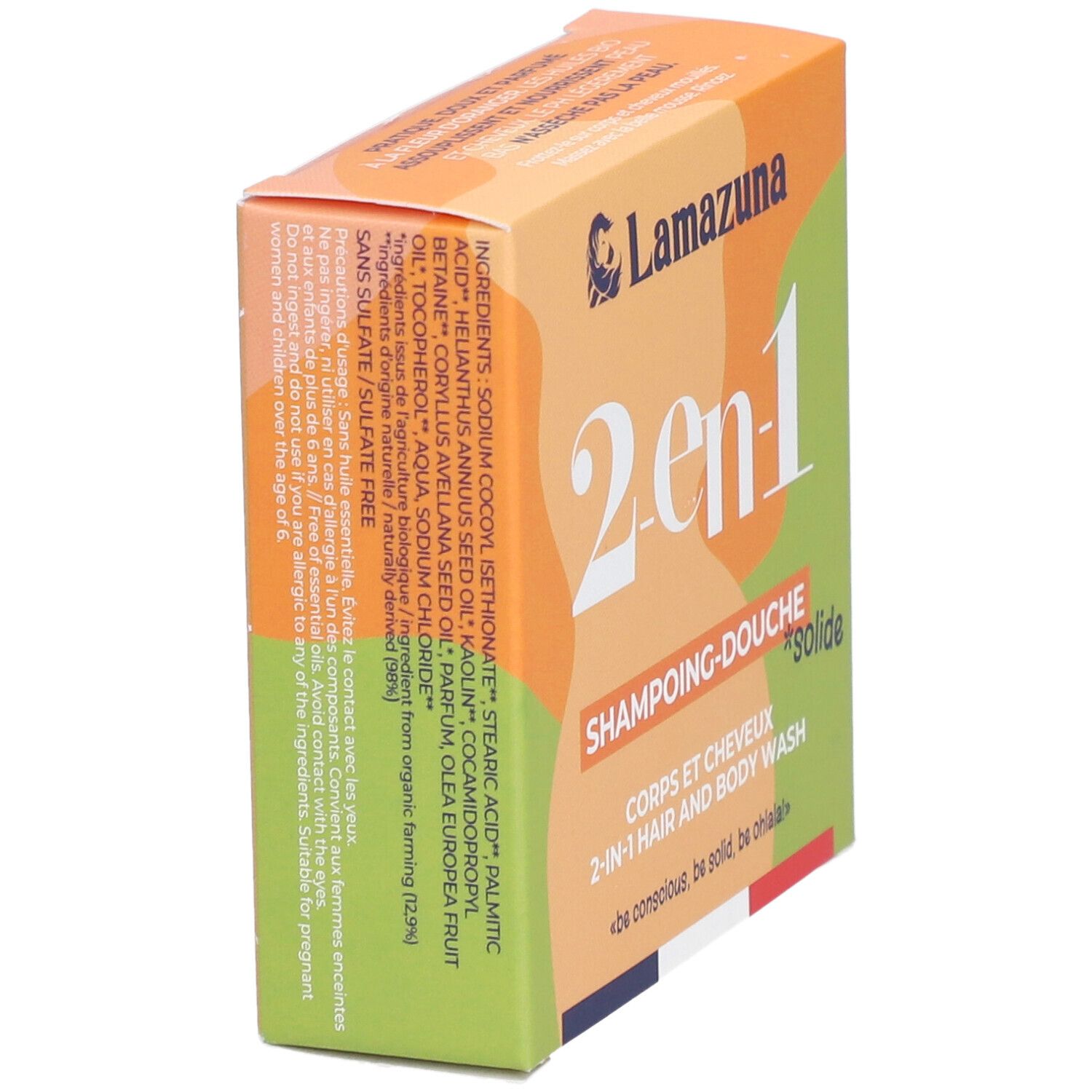 Lamazuna® 2in1 Festes Shampoo & Duschgel