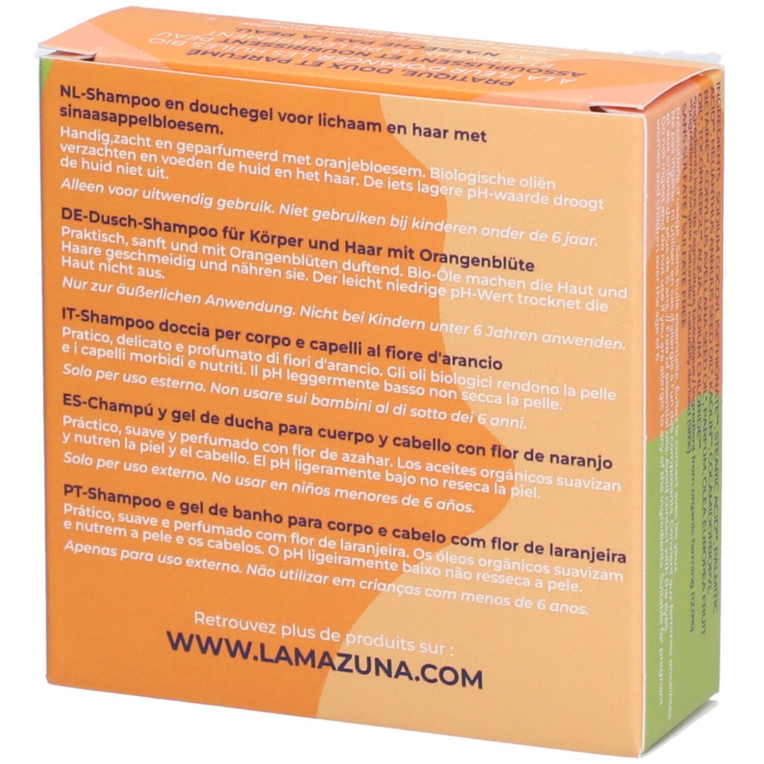 Lamazuna® 2in1 Festes Shampoo & Duschgel