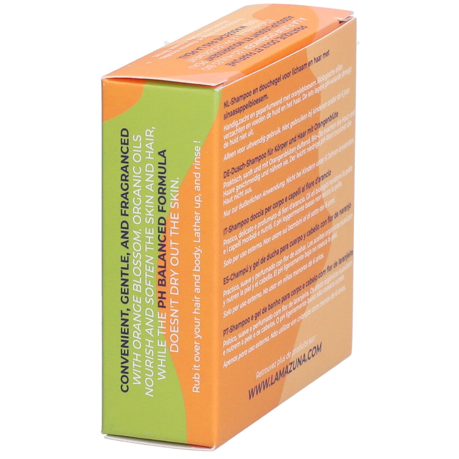 Lamazuna® 2in1 Festes Shampoo & Duschgel