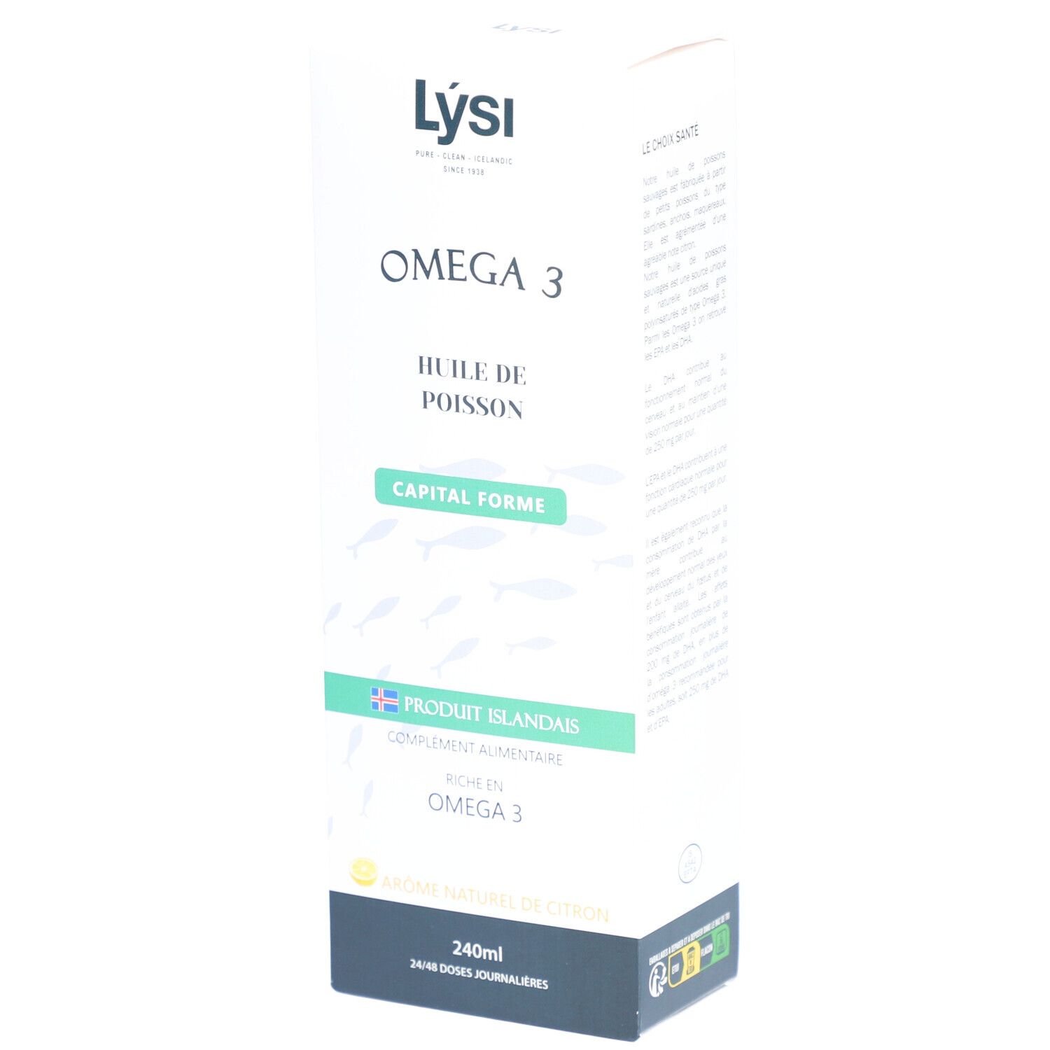 Lysi OMEGA 3 Hauptstadtform
