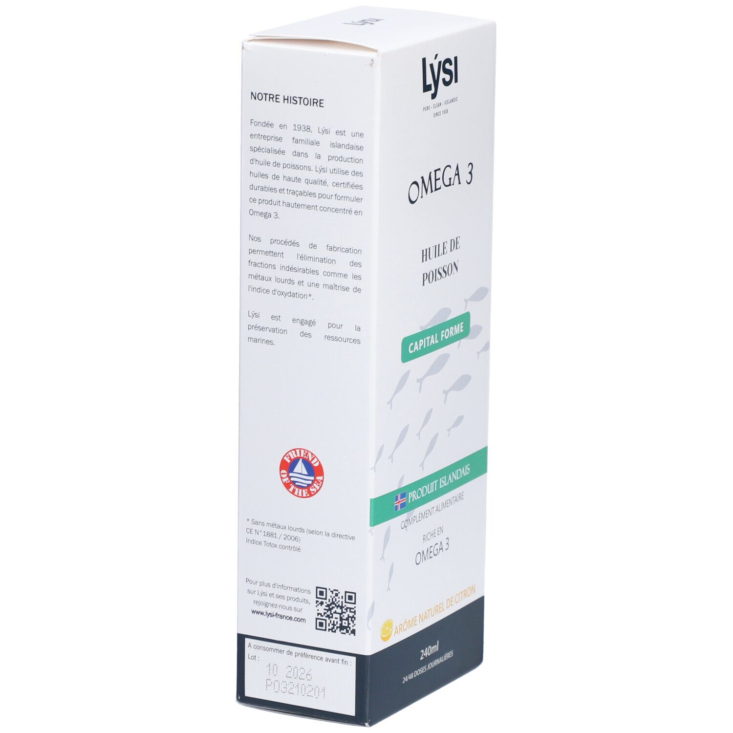 Lysi OMEGA 3 Hauptstadtform
