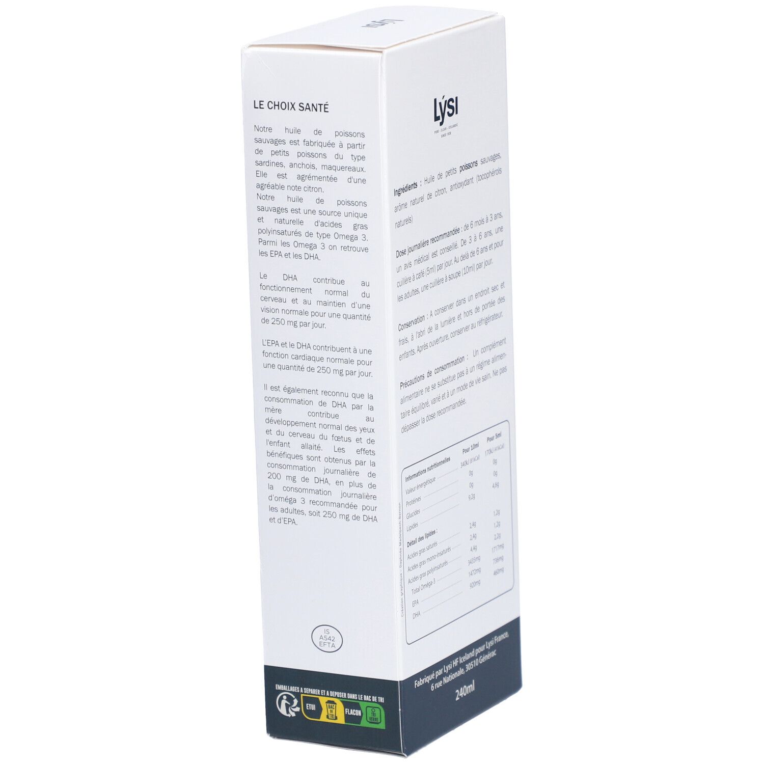 Lysi OMEGA 3 Hauptstadtform