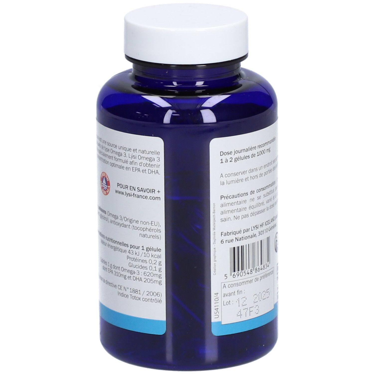 Lysi OMEGA 3+ Confort Oculaire