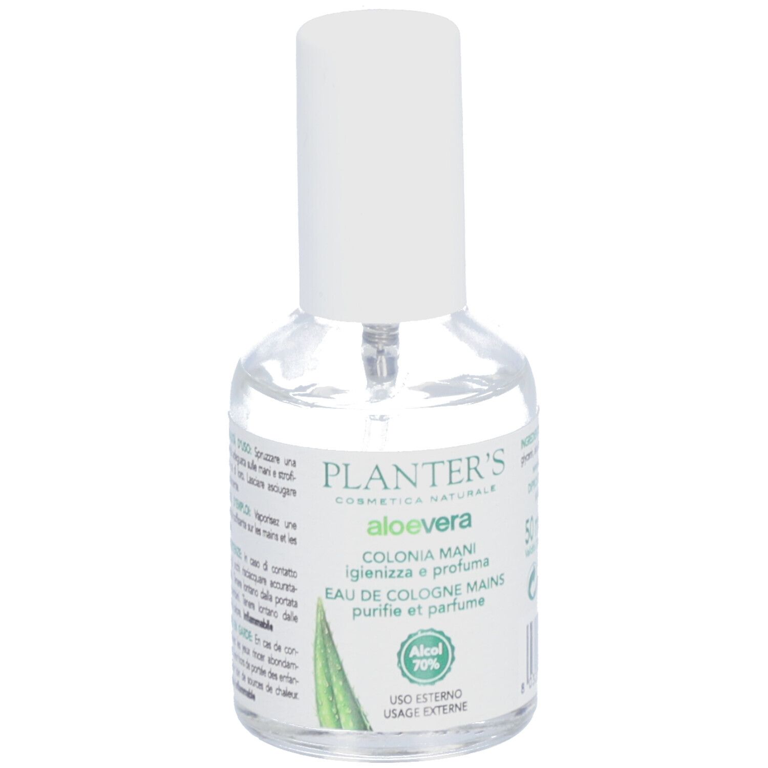 Planter's Eau de Cologne Hand Aloe Vera - Reinigt und parfümiert