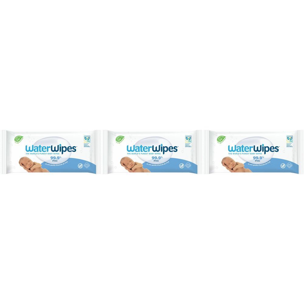 WaterWipes® Lingettes Imprégnées