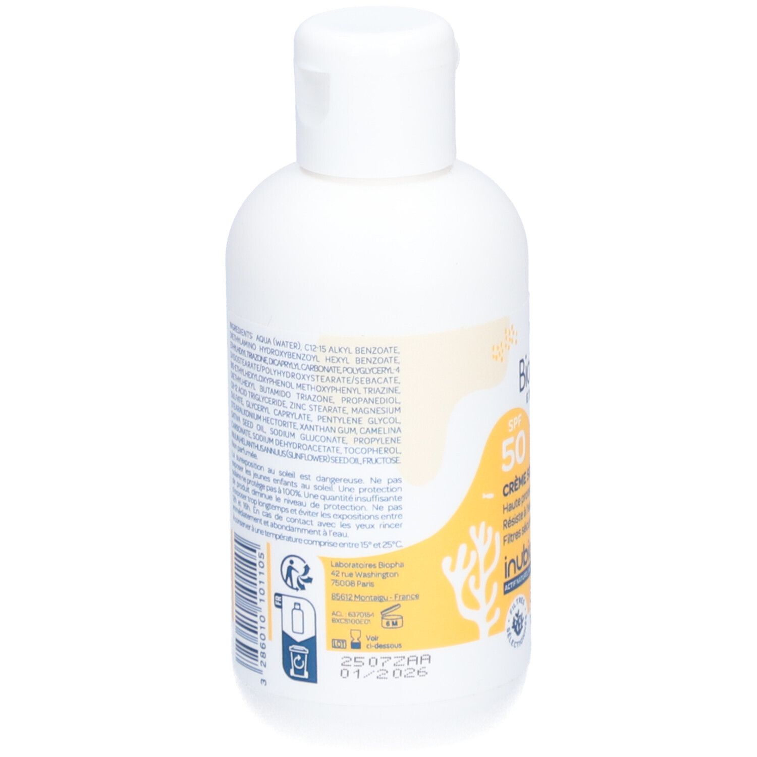 Biolane Expert Crème Solaire SPF50