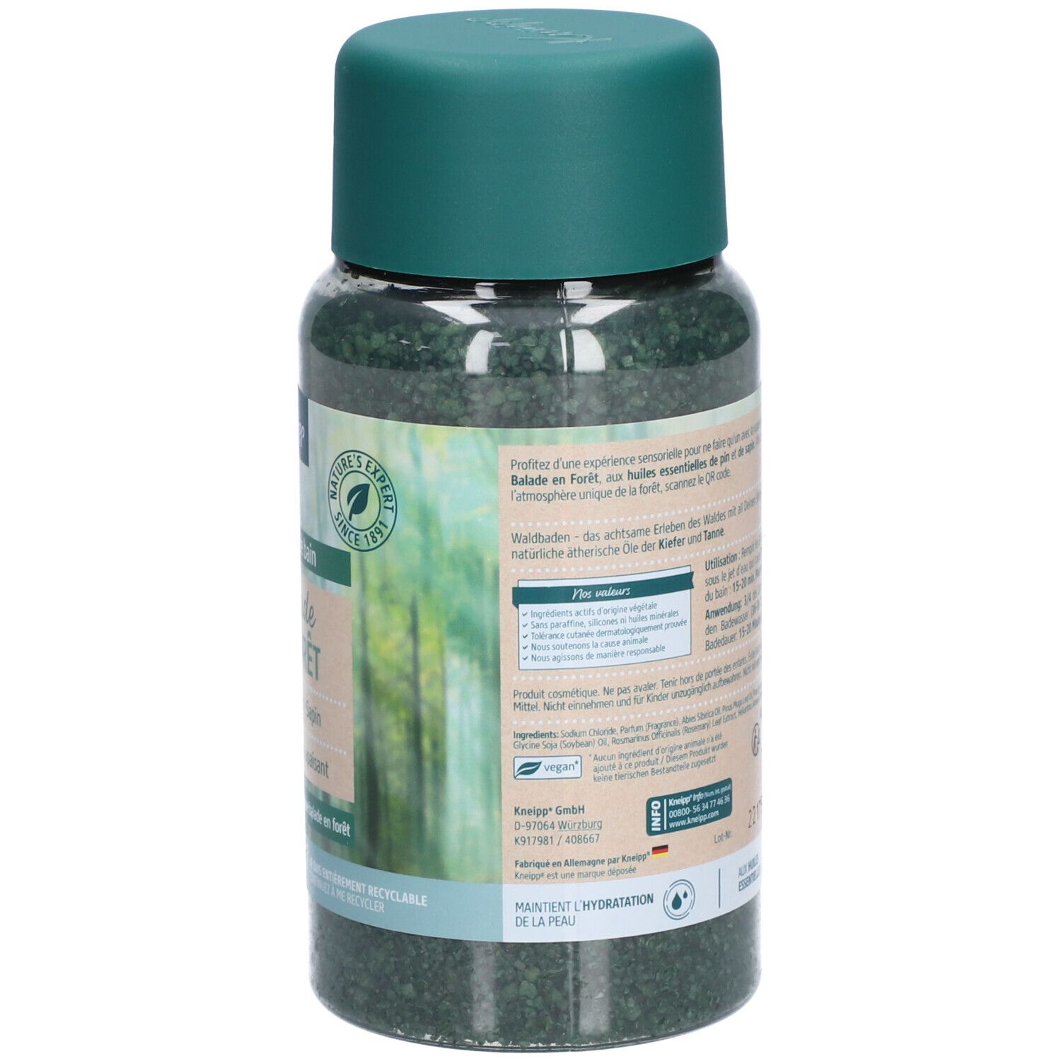 KNEIPP - Badesalz Waldspaziergang mit Kiefer und Tanne