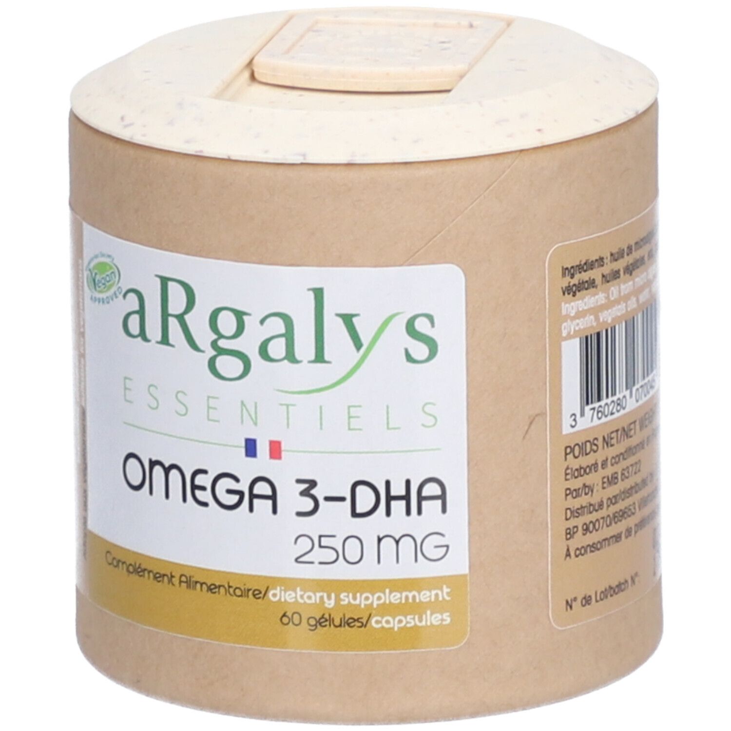 aRgalys Oméga 3 DHA Vegan