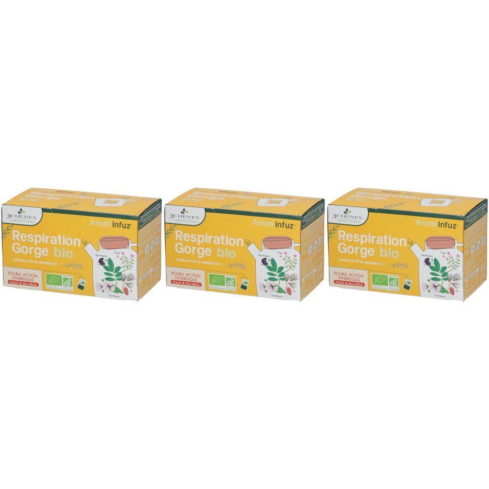 TISANE BIO RESPIRATION GORGE x3