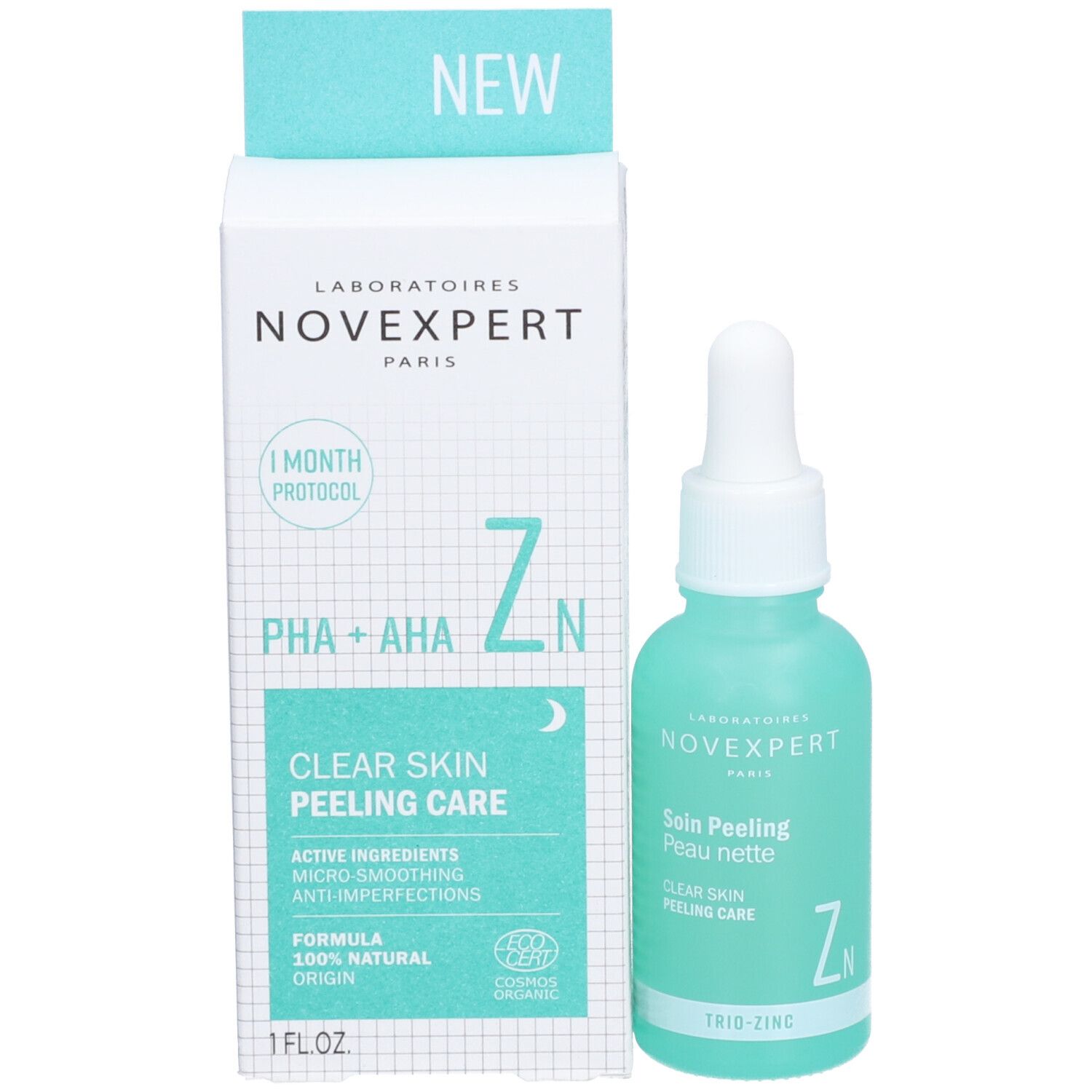 Novexpert Trio-Zink Soin Peeling Peau Nette