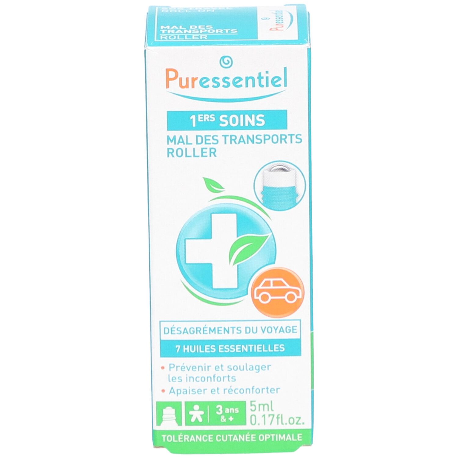 Puressentiel Wohlfühl-Roller Reisekrankheit mit 7 ätherischen Ölen