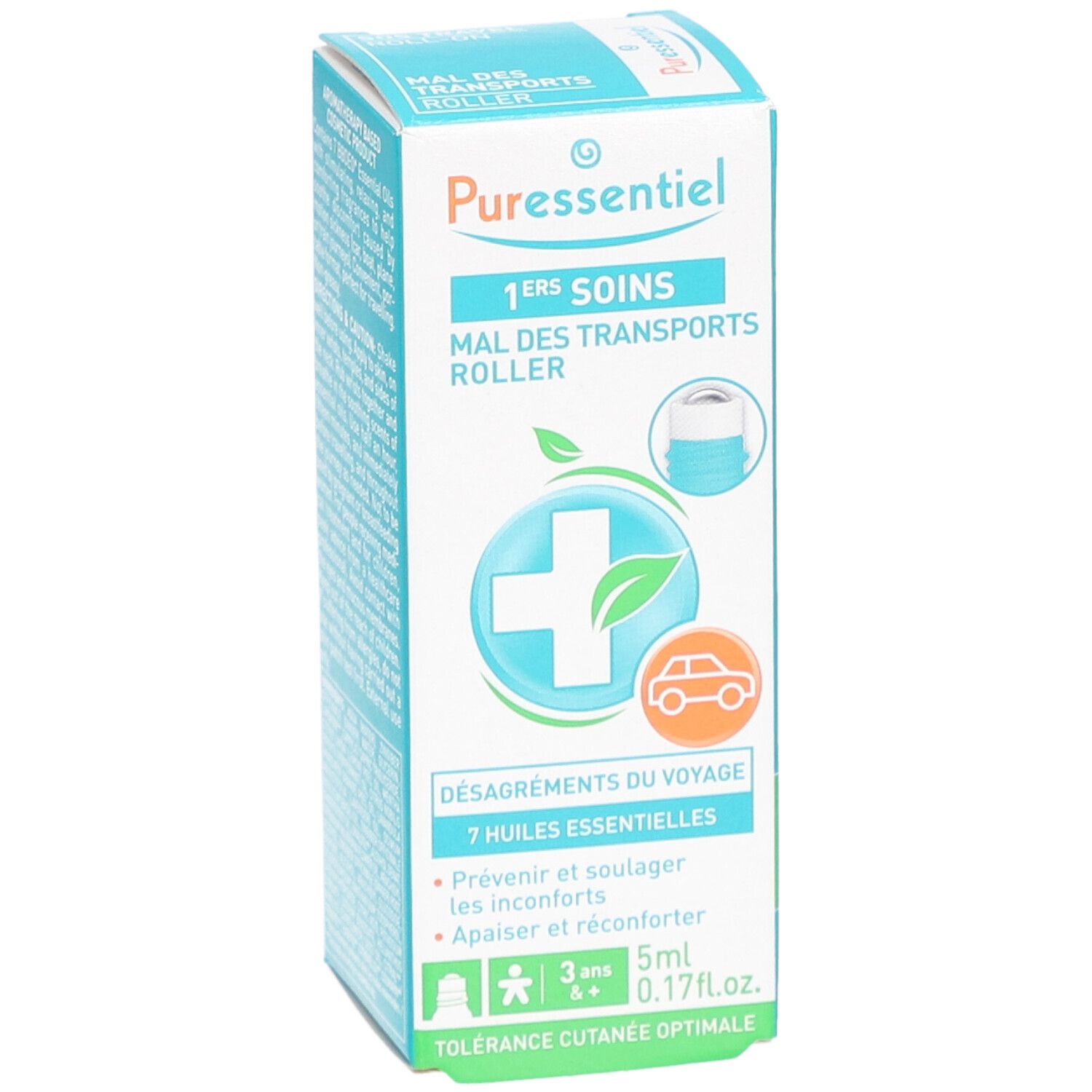 Puressentiel Wohlfühl-Roller Reisekrankheit mit 7 ätherischen Ölen