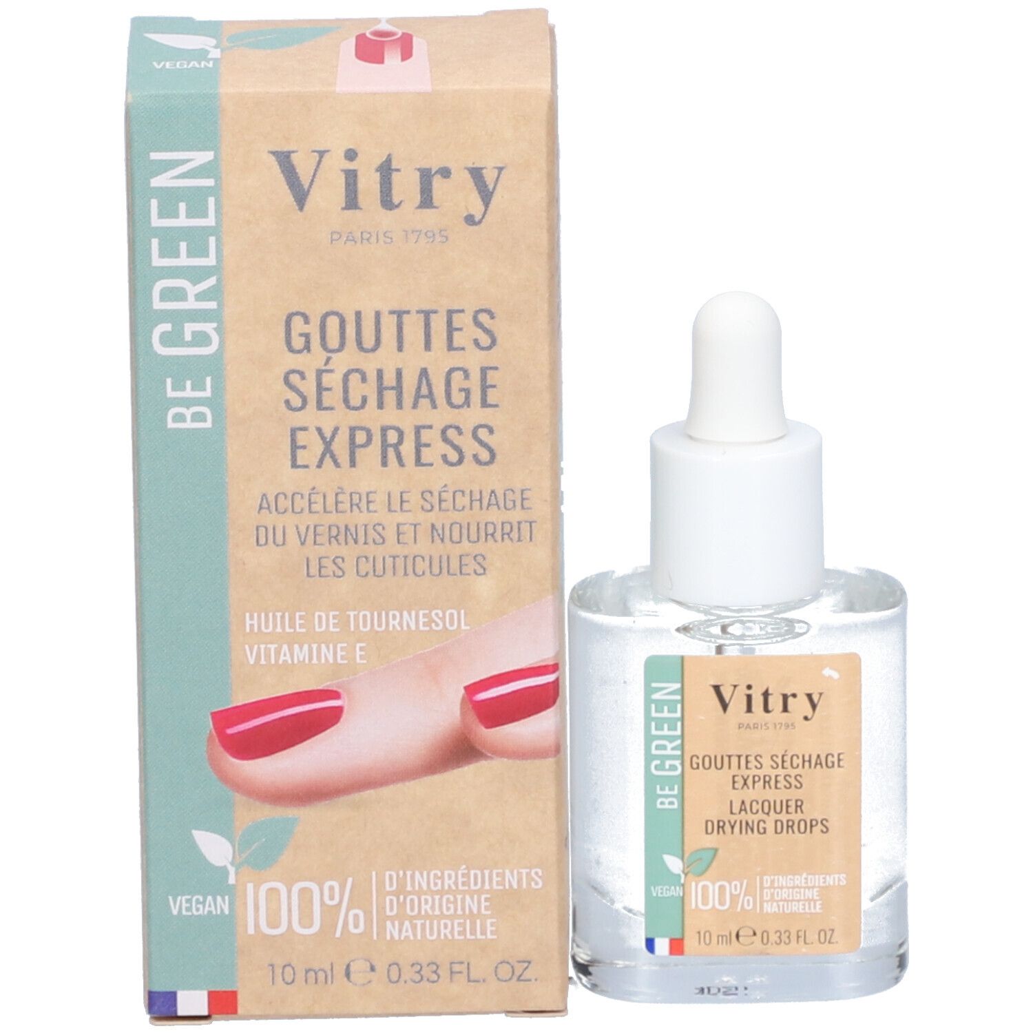 VITRY GOUTTE SECHAGE ONGLE 10ML