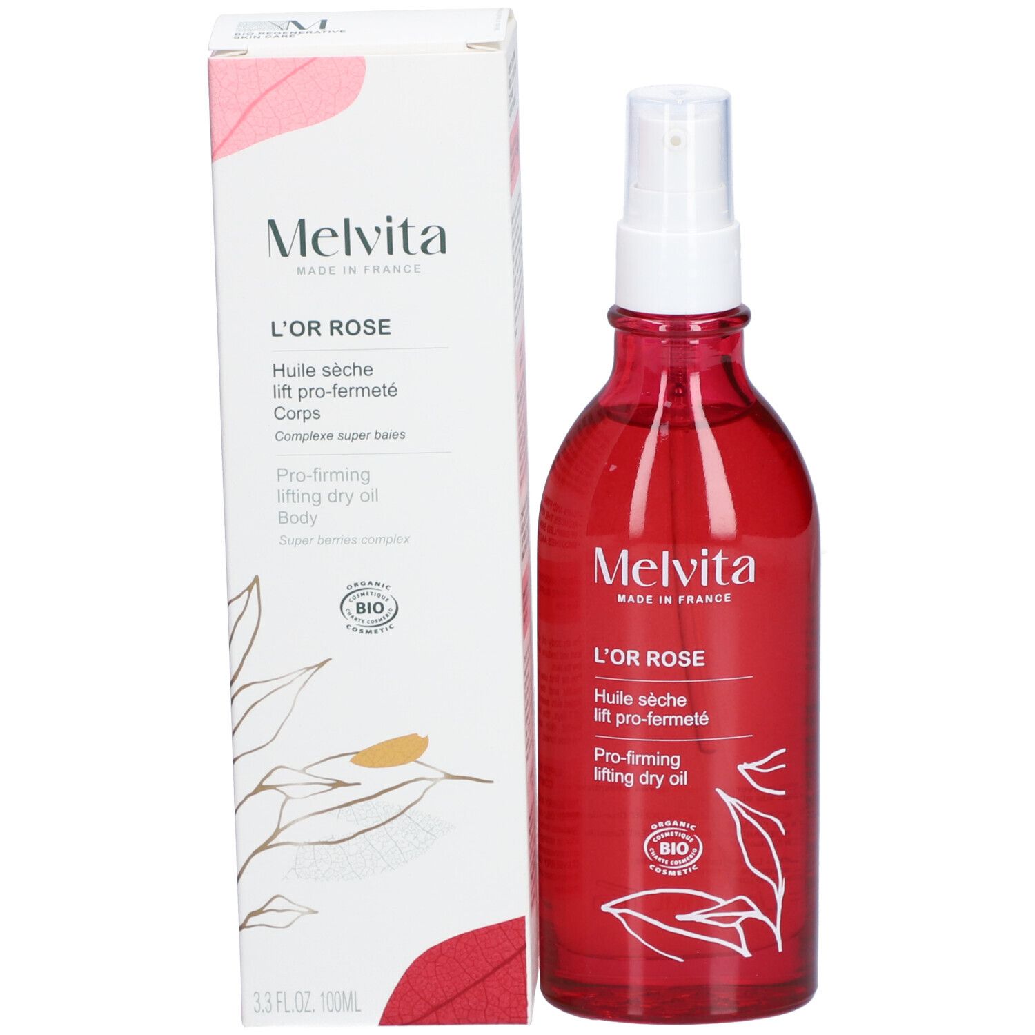 Melvita Huile Sèche Lift Pro-Fermeté L'Or Rose