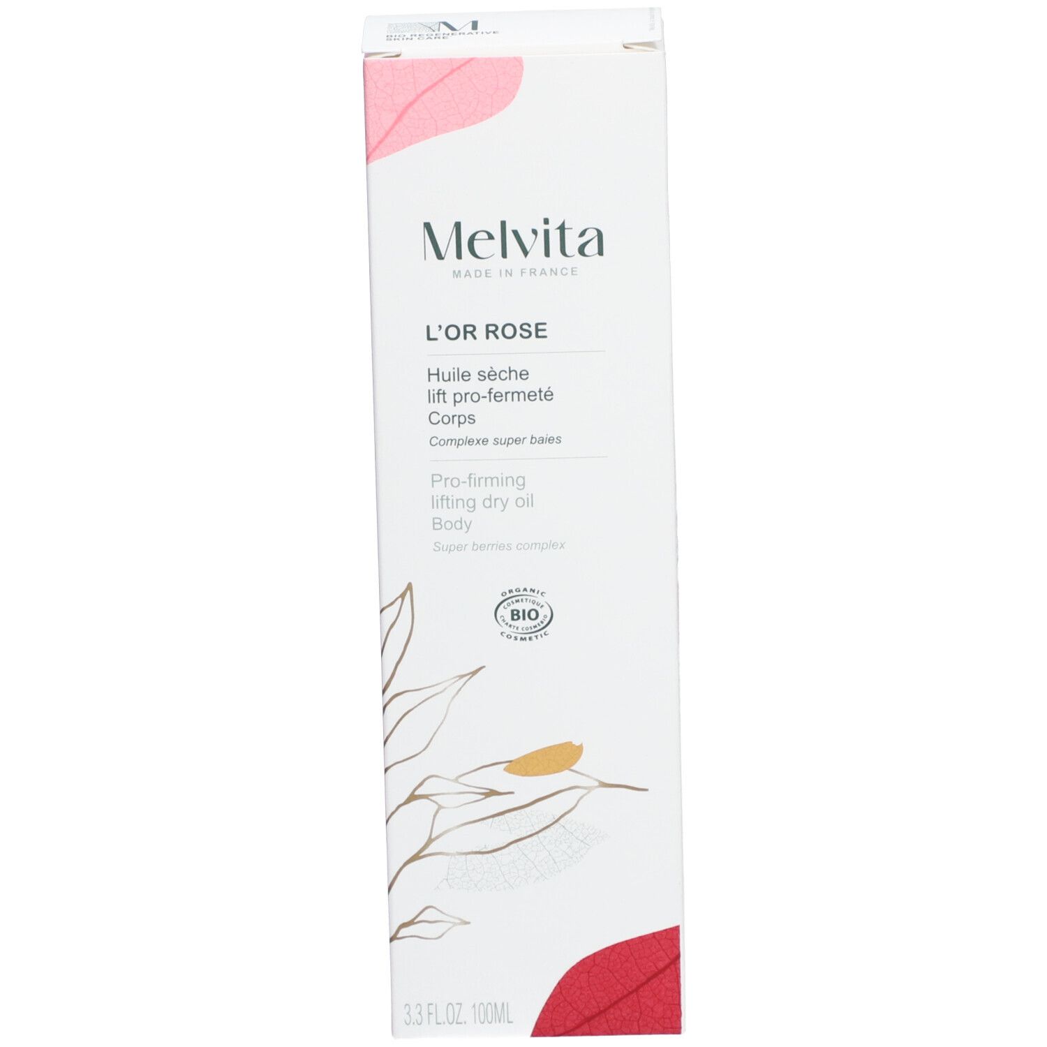 Melvita Huile Sèche Lift Pro-Fermeté L'Or Rose