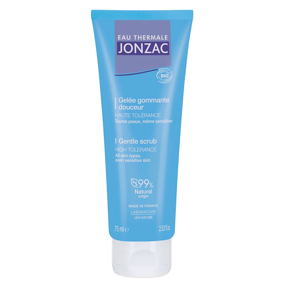 Jonzac Gelée Gommante Douceur Bio exfoliant corps haute tolérance