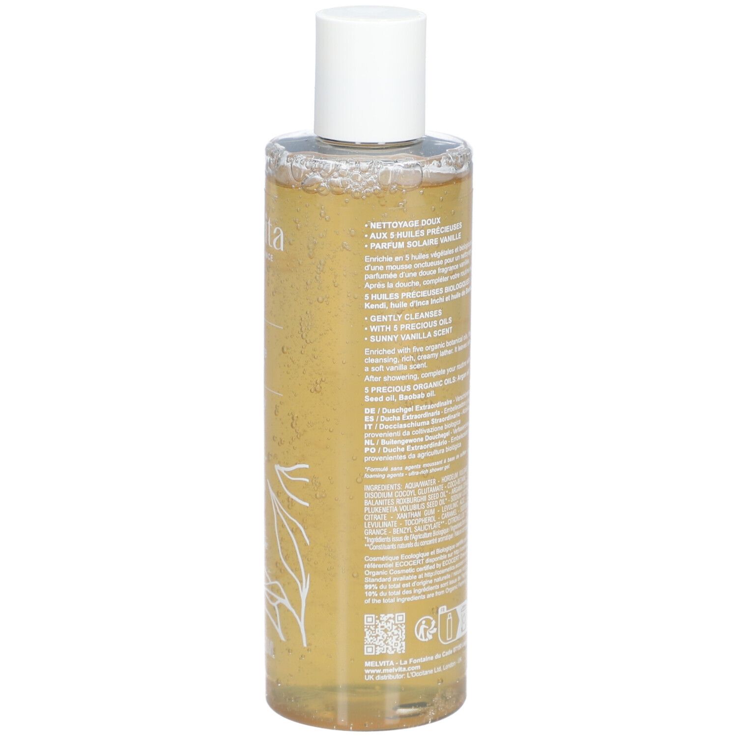Melvita L'Or Bio Gel Douche Extraordinaire
