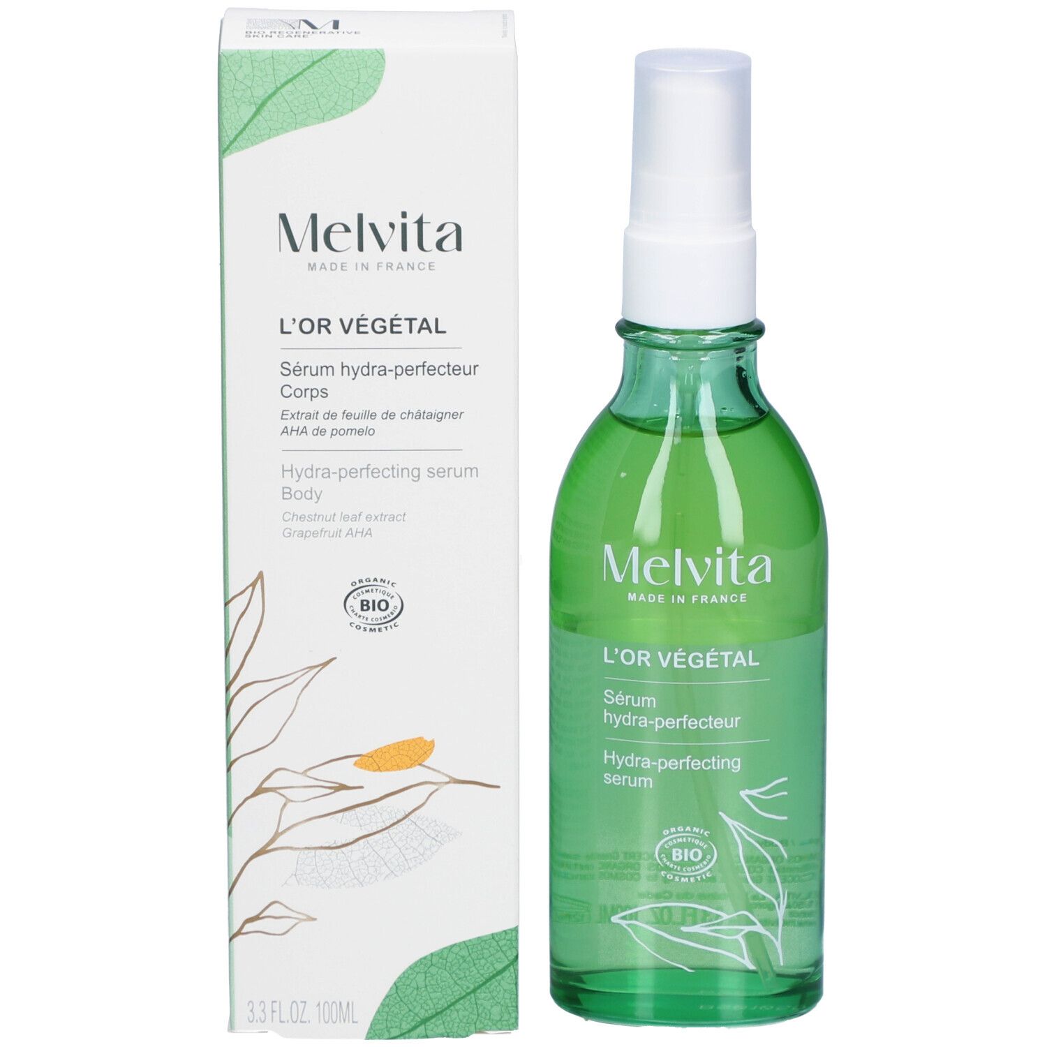 MELVITA L'Or Végétal Hydra-Perfektionierendes Körperserum