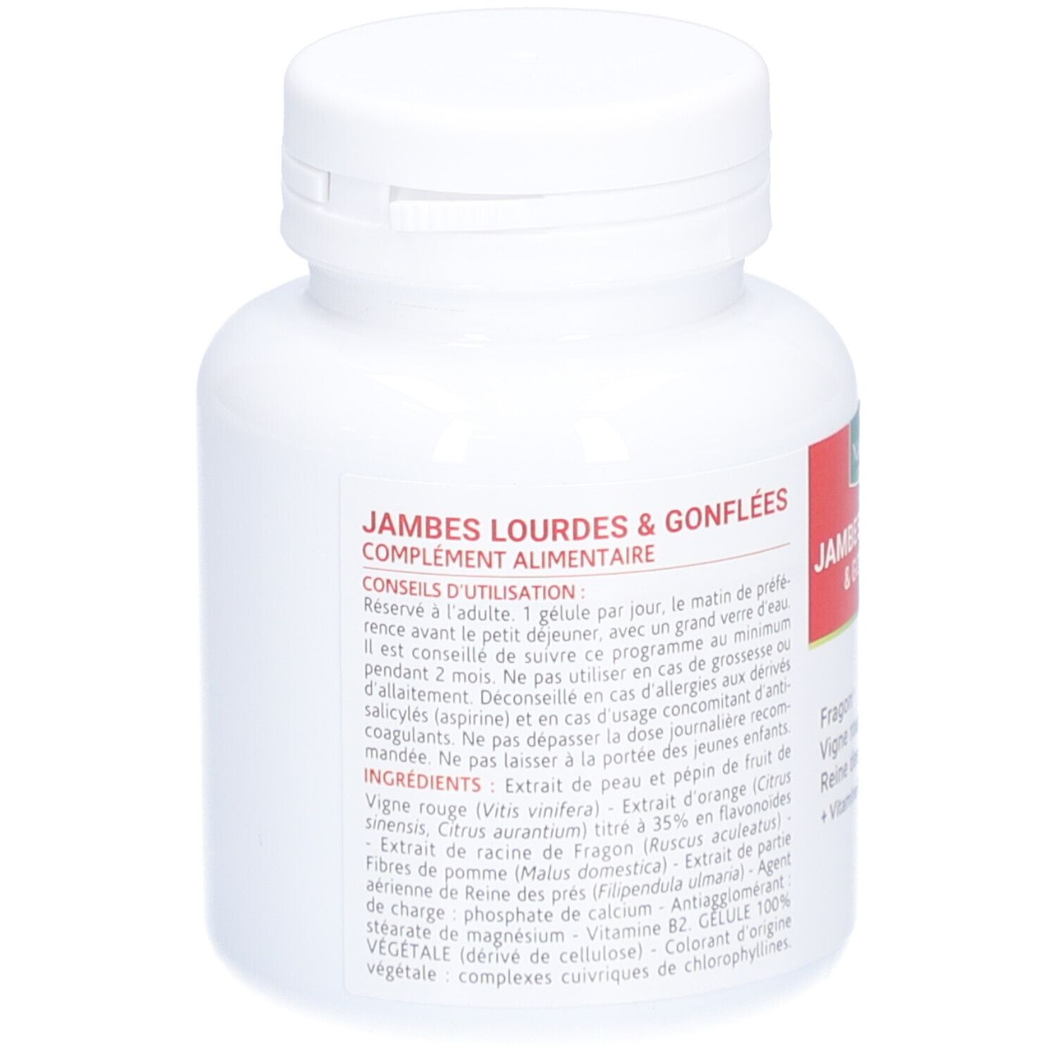 Naturland Végécaps Jambes Lourdes & Gonflées