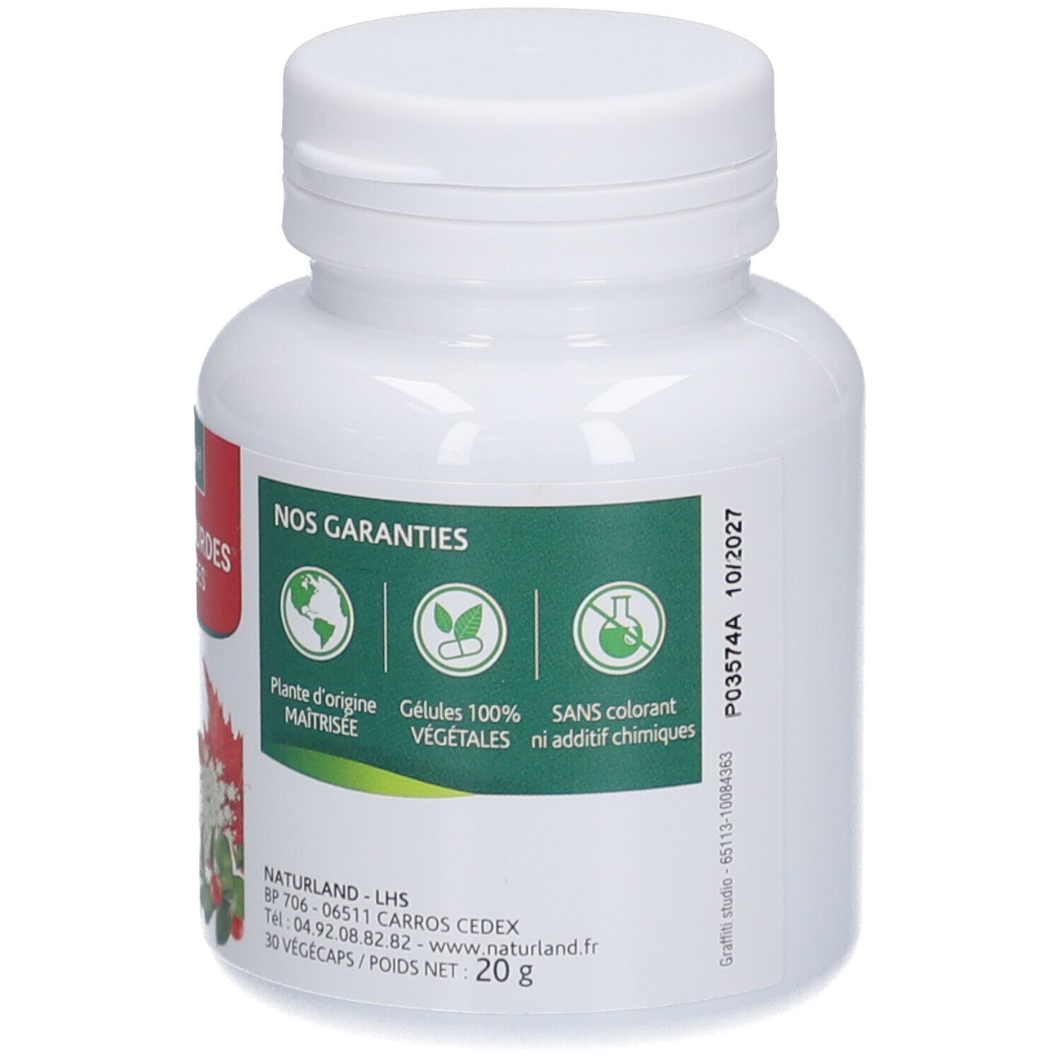 Naturland Végécaps Jambes Lourdes & Gonflées
