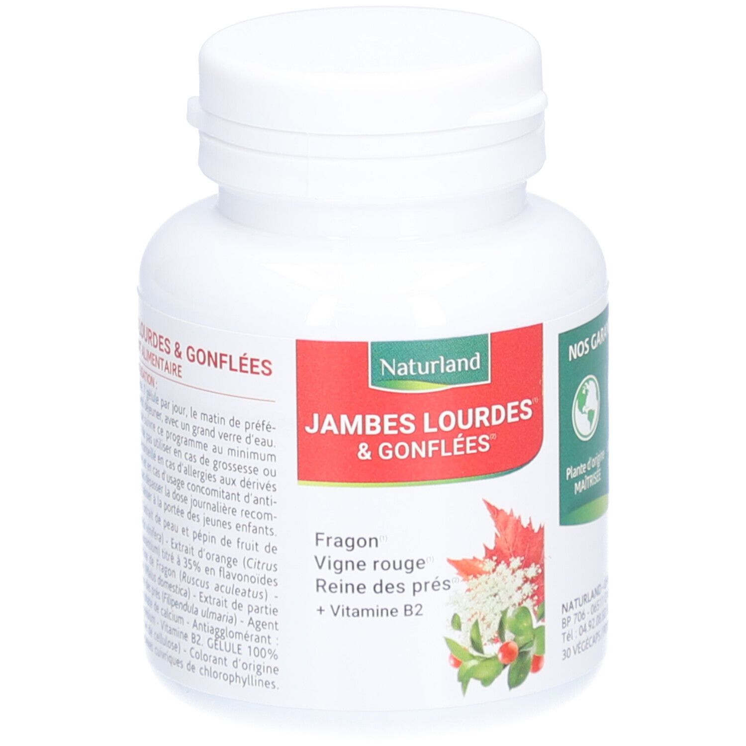 Naturland Végécaps Jambes Lourdes & Gonflées
