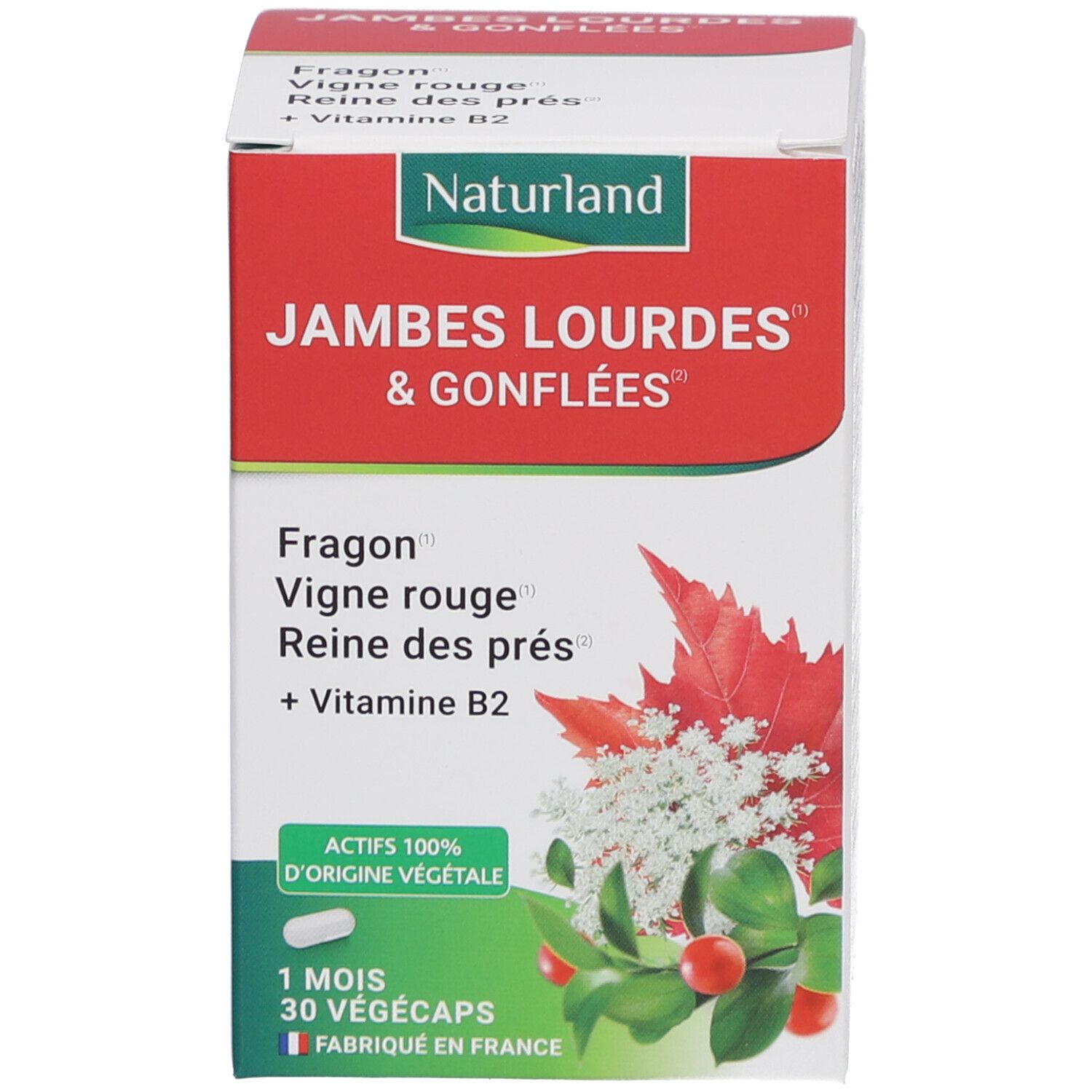 Naturland Végécaps Jambes Lourdes & Gonflées