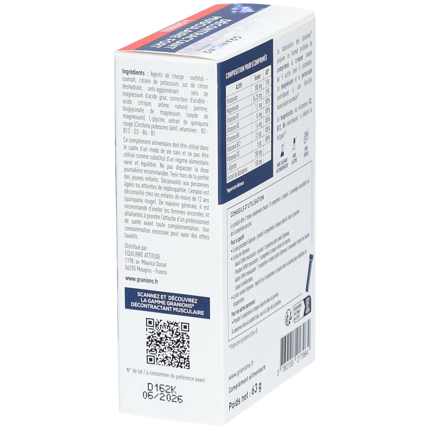 GRANIONS DECON MUSC FOR CPR CROQ30