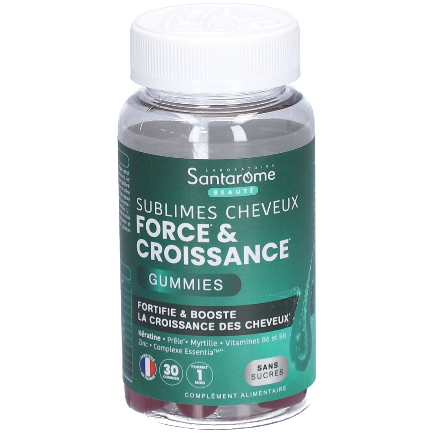 Santarome Sublimes Cheveux Gummies Force & Croissance
