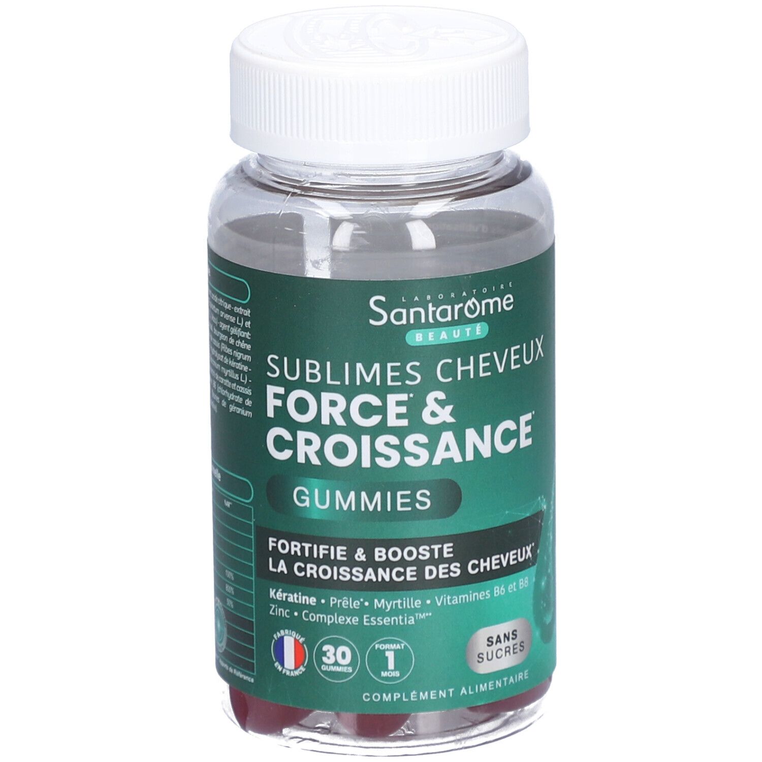 Santarome Sublimes Cheveux Gummies Force & Croissance