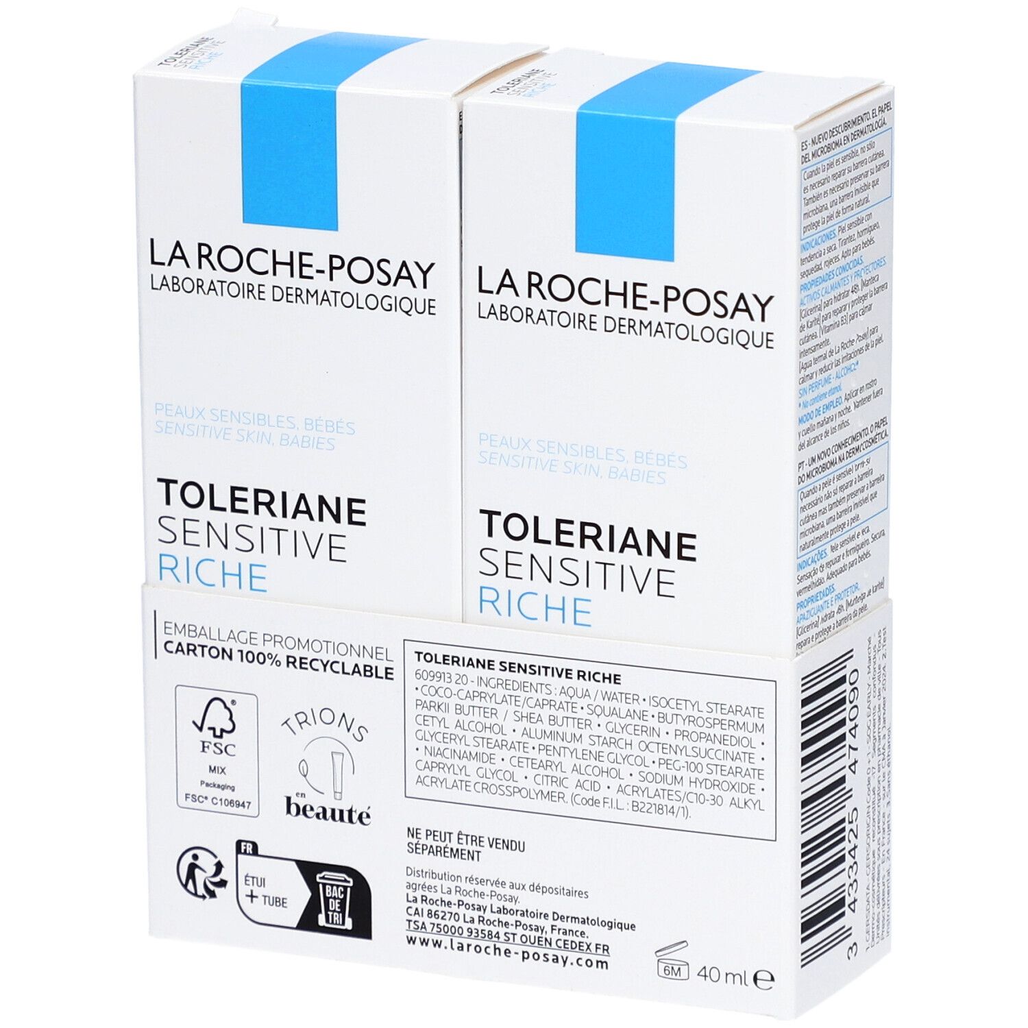 La Roche-Posay Tolériane Sensitive Riche Crème Apaisante