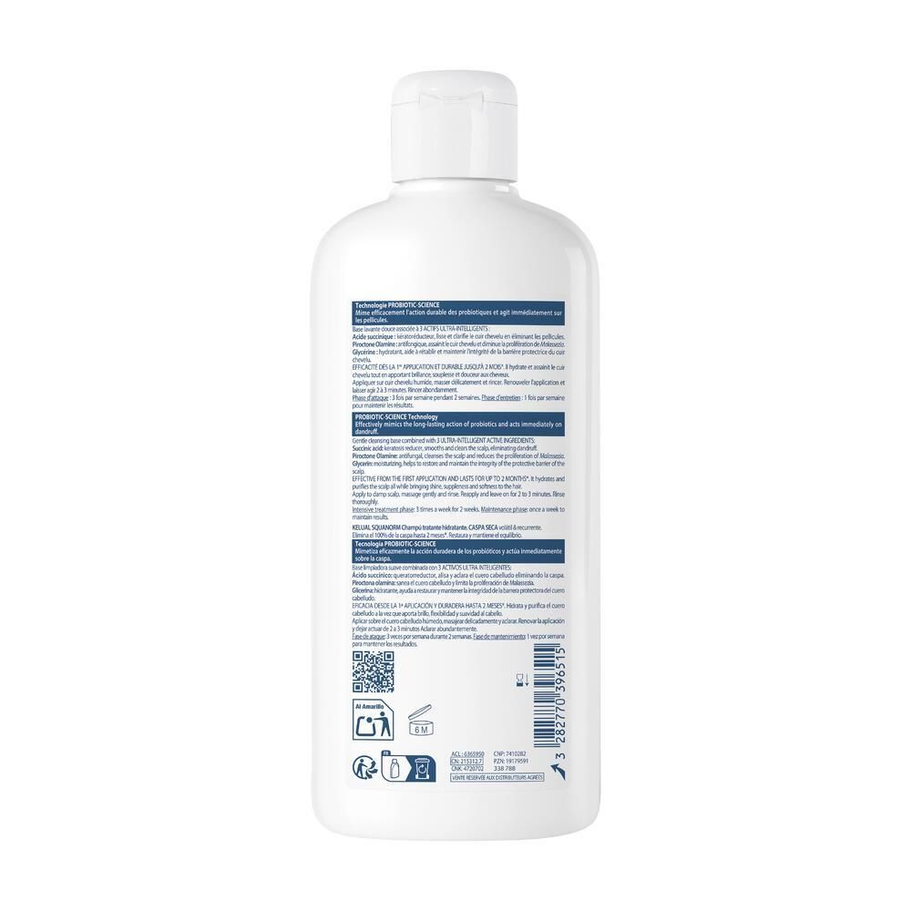 Ducray® Squanorm Feuchtigkeitsspendendes Anti-Schuppen-Shampoo