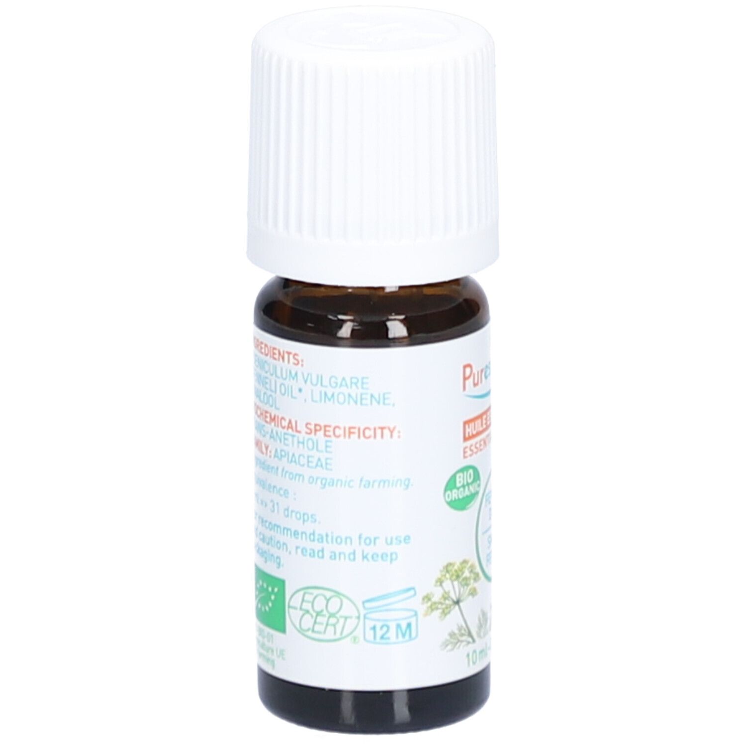 Puressentiel Huile essentielle fenouil doux bio
