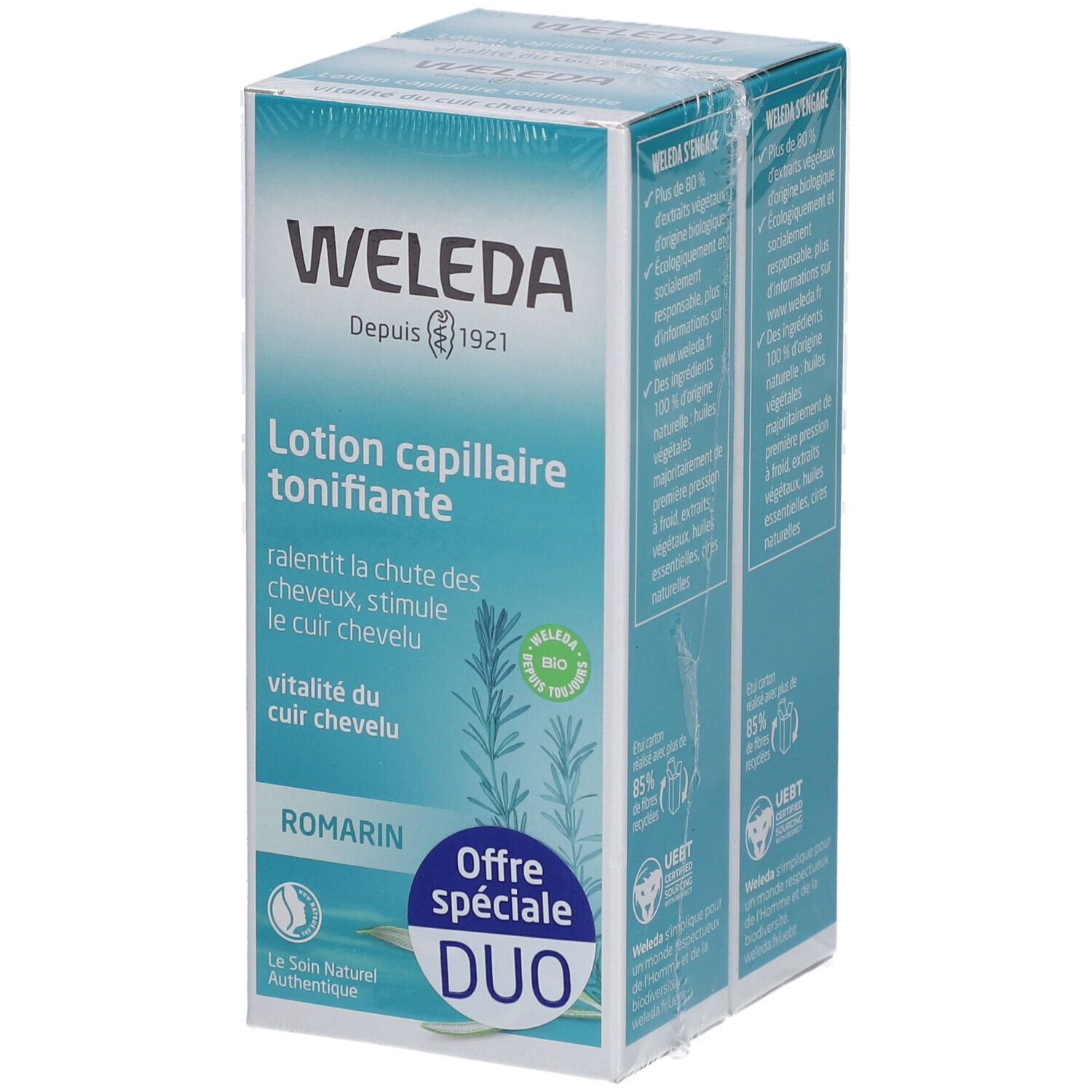 Weleda Tonisierende Haarlotion 2er-Pack
