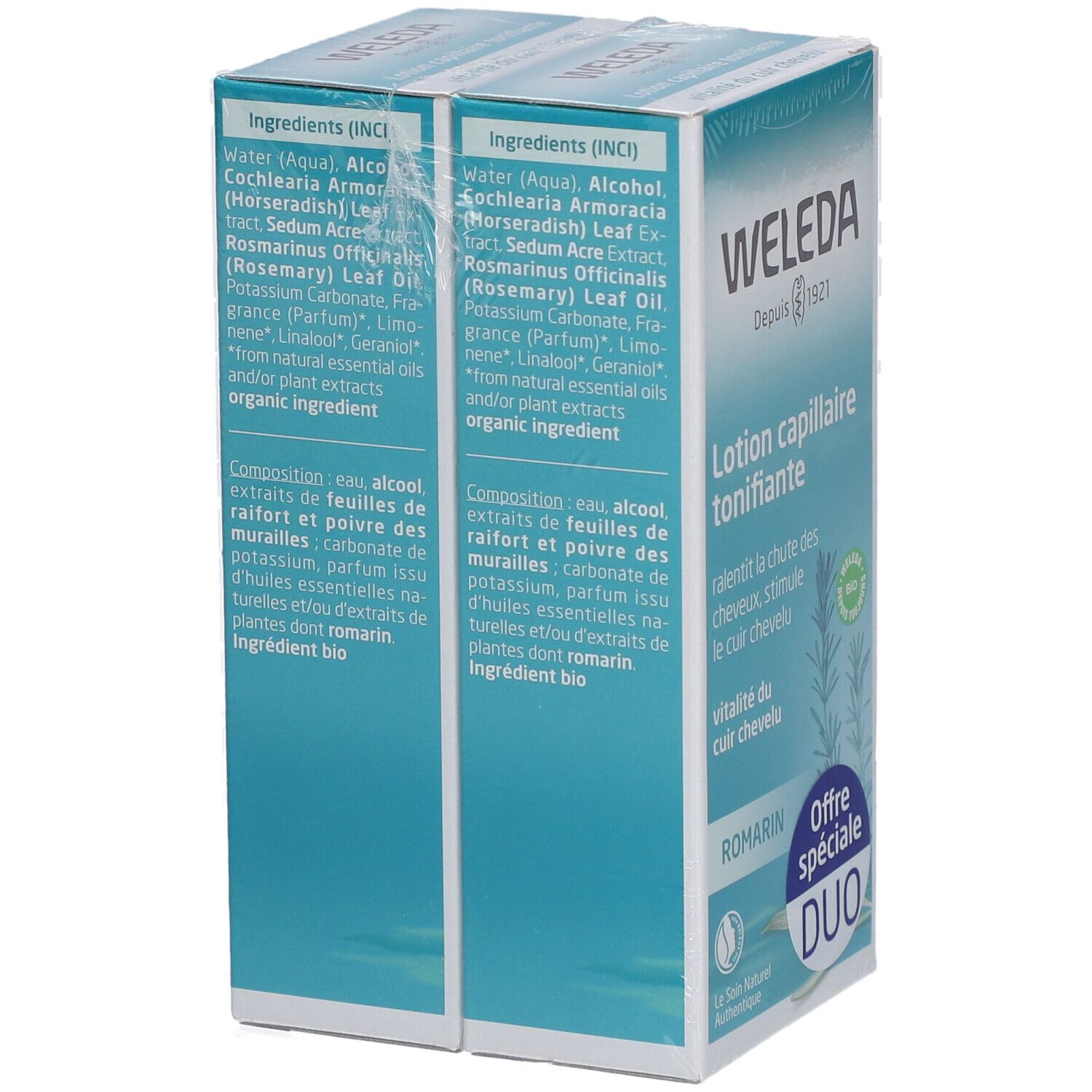 Weleda Tonisierende Haarlotion 2er-Pack