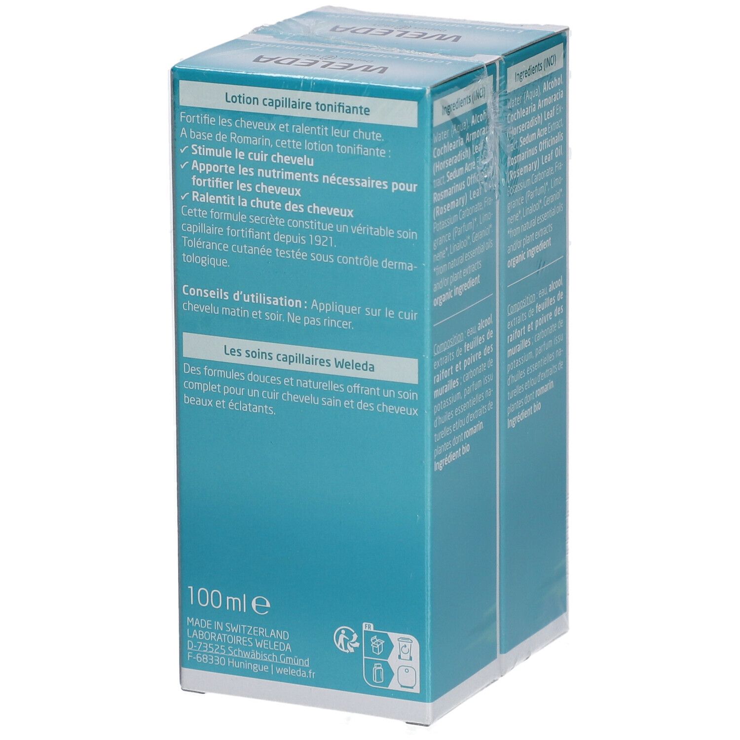 Weleda Tonisierende Haarlotion 2er-Pack