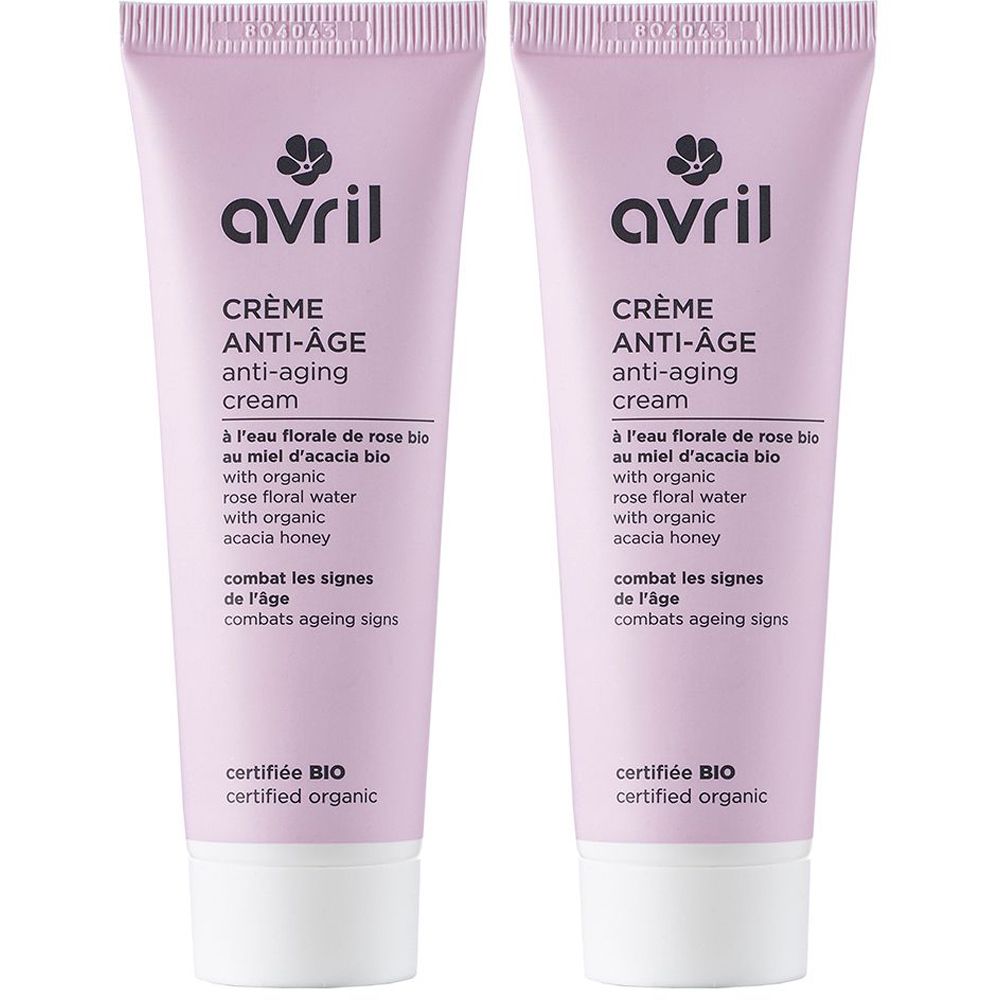 AVRIL Crème anti âge x2