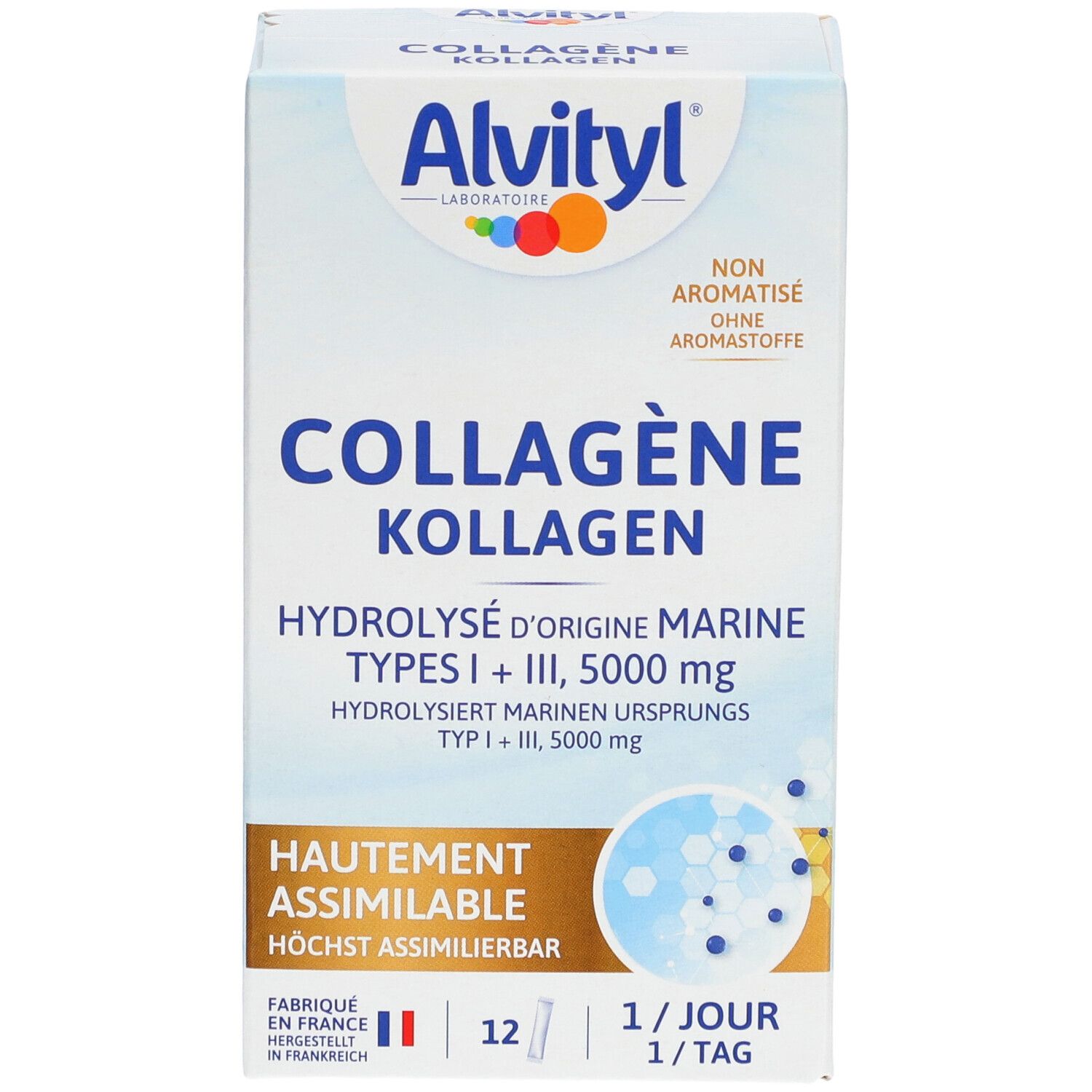 Alvityl Hydrolysiertes Kollagen Typ I & III 5000mg