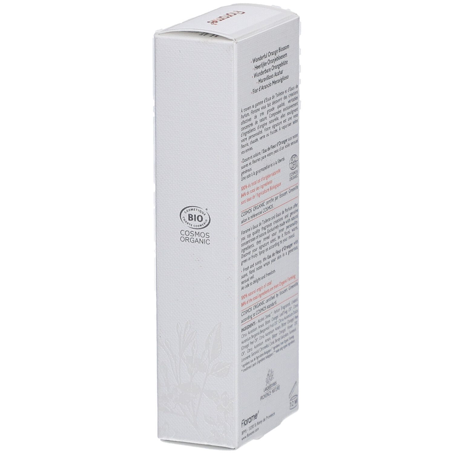 Florame Eau De Parfum Fleur Oranger Merveilleuse