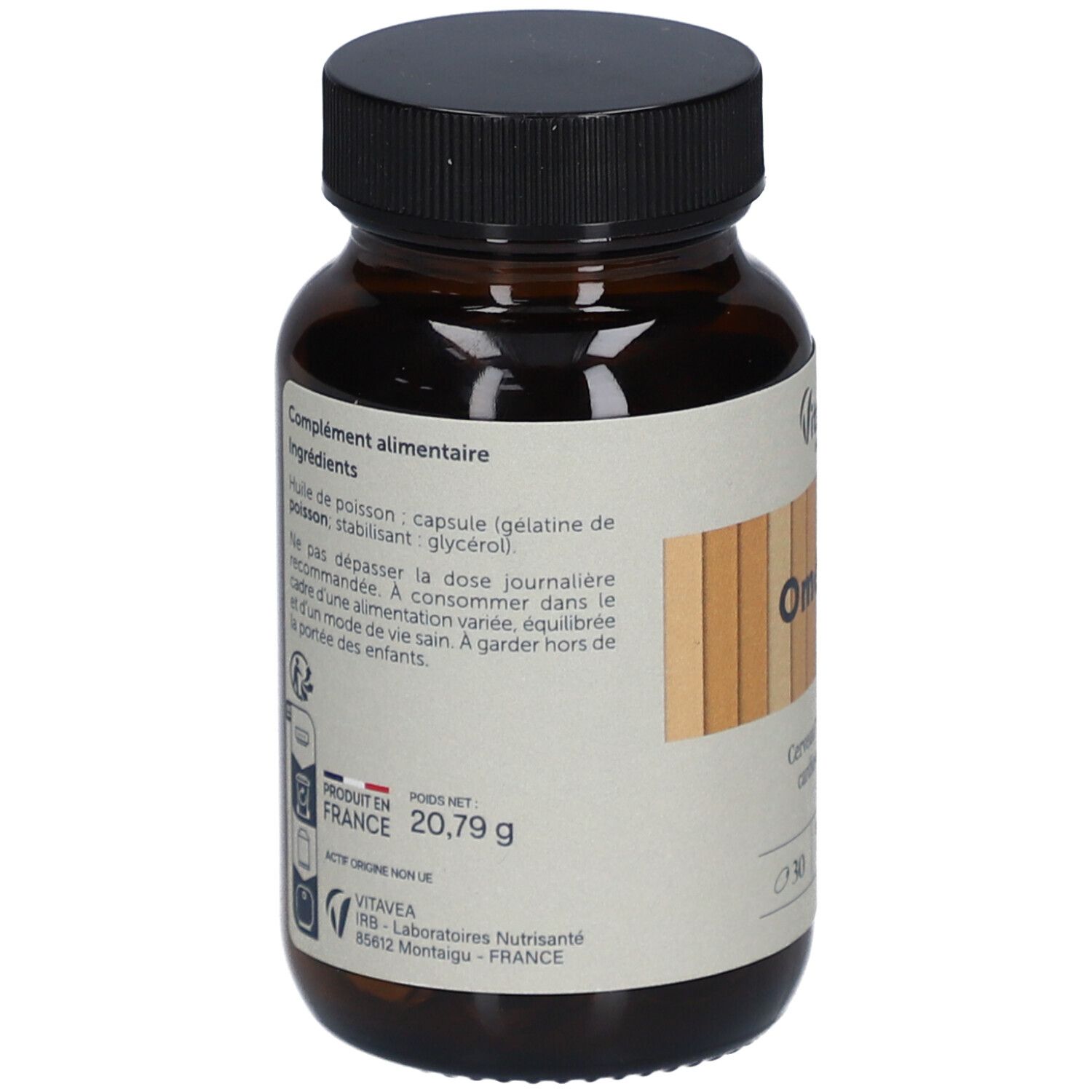 Vitavea Gesundheit Nutri'sentiels Omega-3-Fettsäuren Gleichgewicht Gehirn Herz