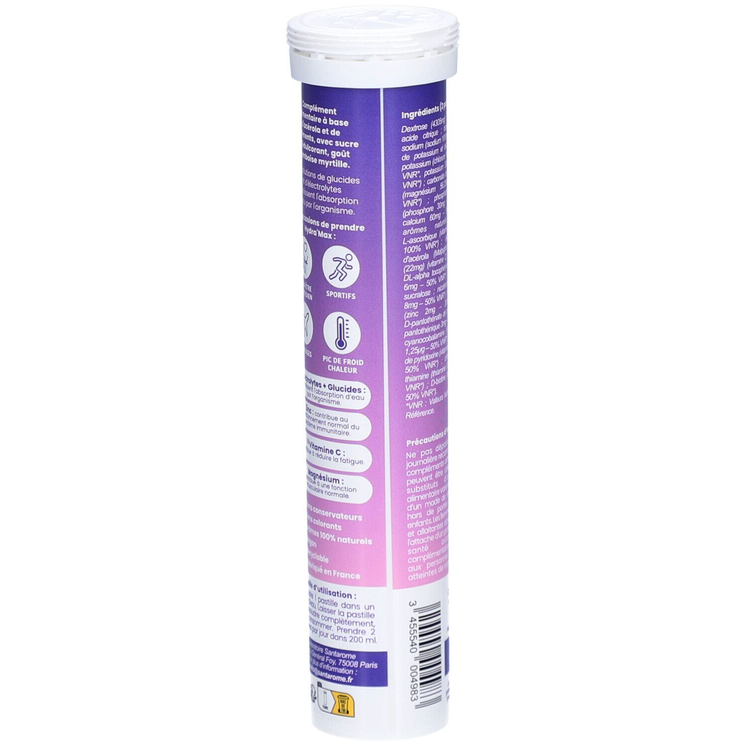 Santarome Hydra'Max Feuchtigkeitsbooster Himbeere Heidelbeere