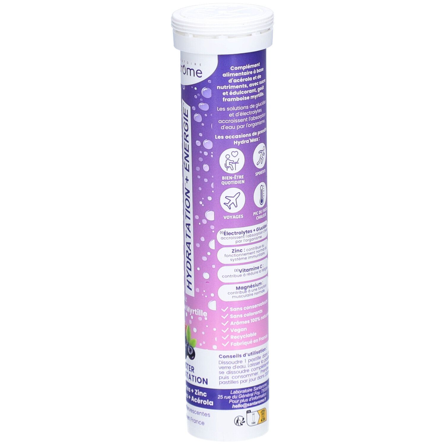 Santarome Hydra'Max Feuchtigkeitsbooster Himbeere Heidelbeere