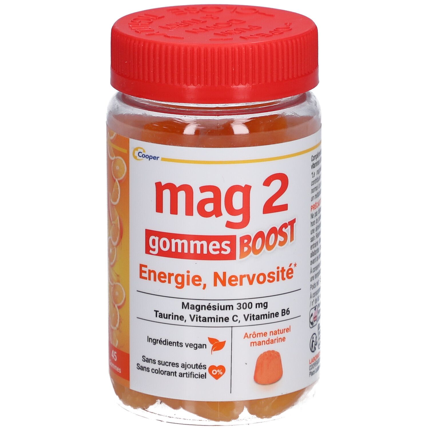 Mag 2 Boost Energie und Nervosität Gummis