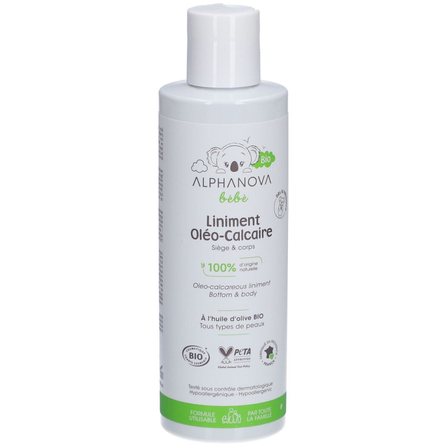 ALPHANOVA Bébé Liniment Oléo-Calcaire