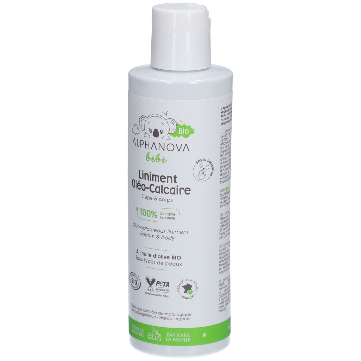 ALPHANOVA Bébé Liniment Oléo-Calcaire