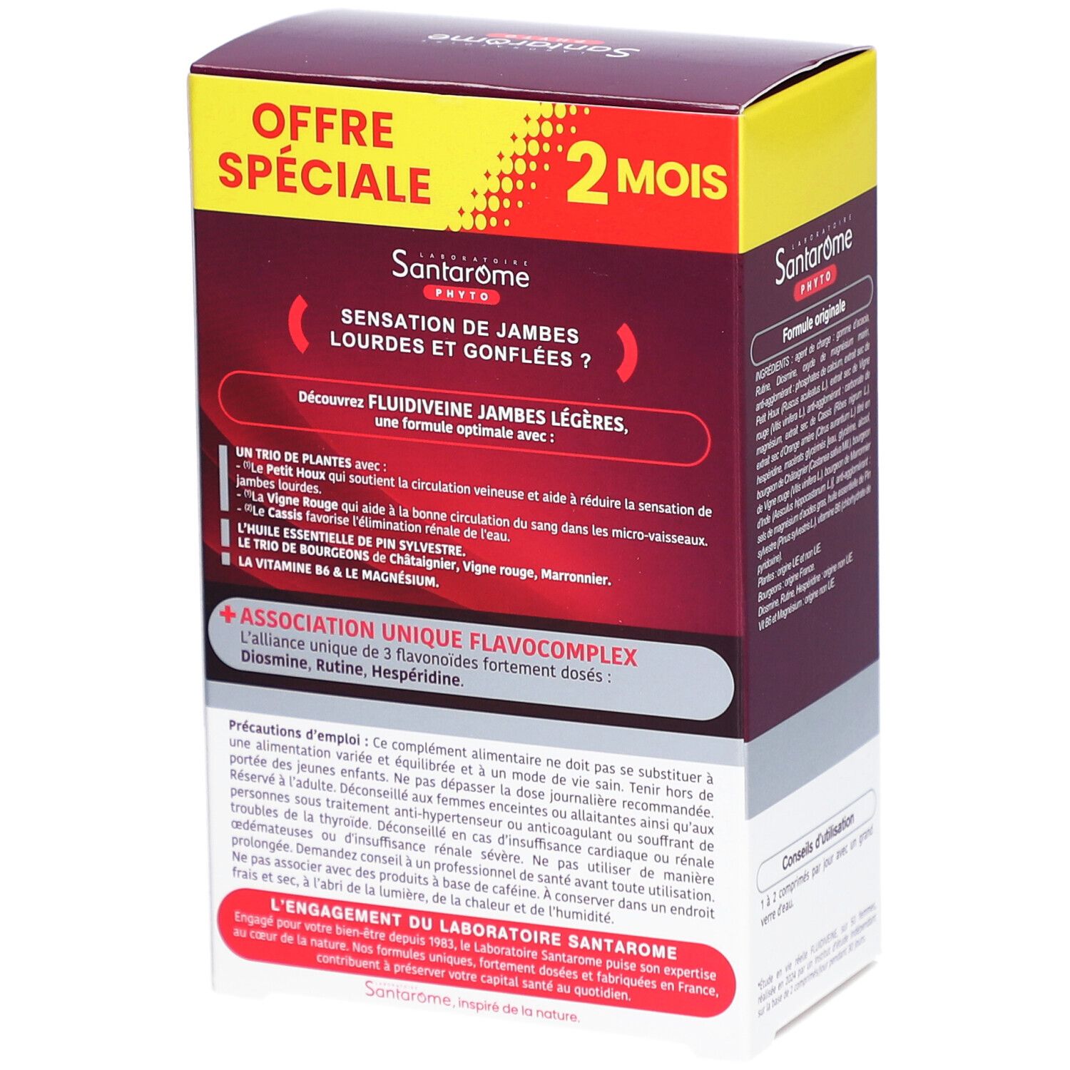 Santarome Fluidiveine Leichte Beine Zirkulation & Drainage