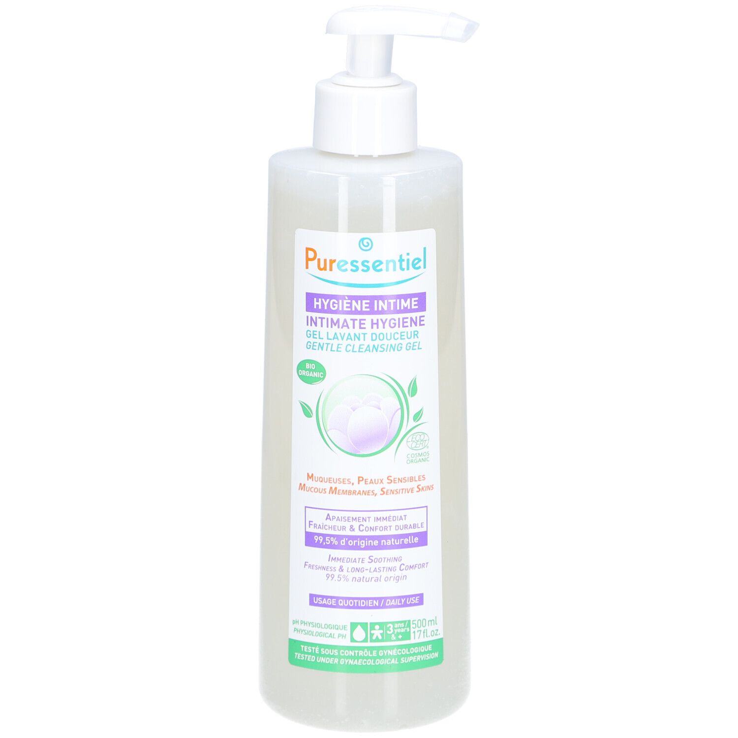 Puressentiel® gel de toilette intime bio à l'aloe vera